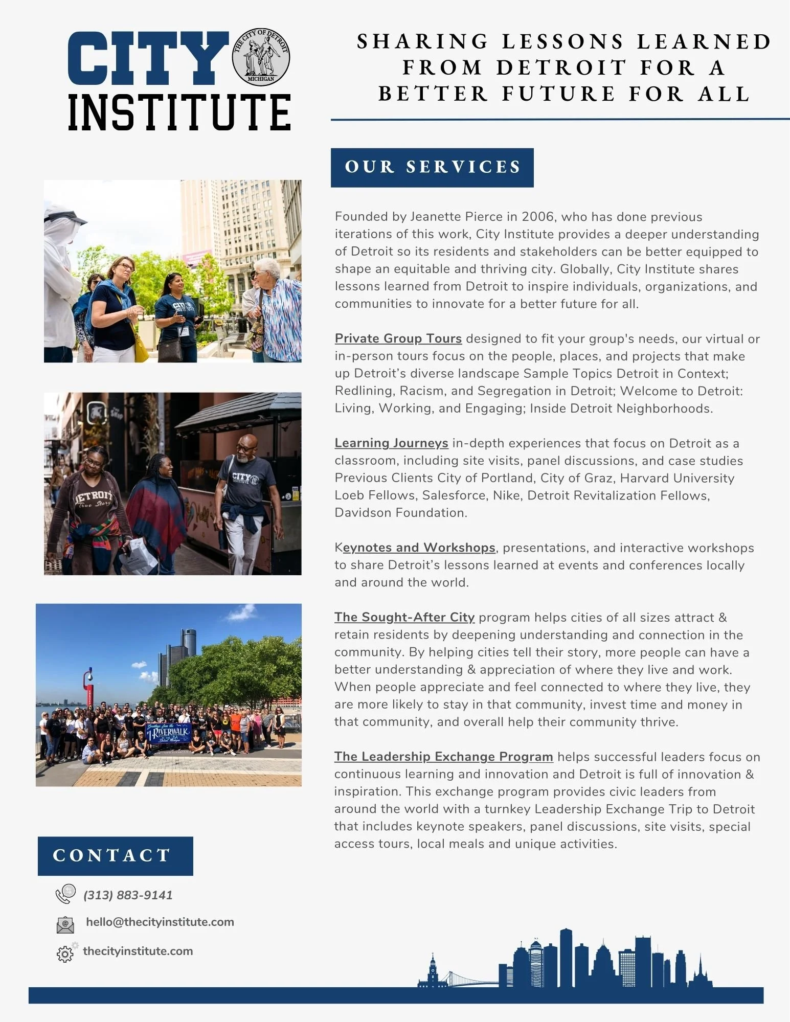 Overview of City Institute