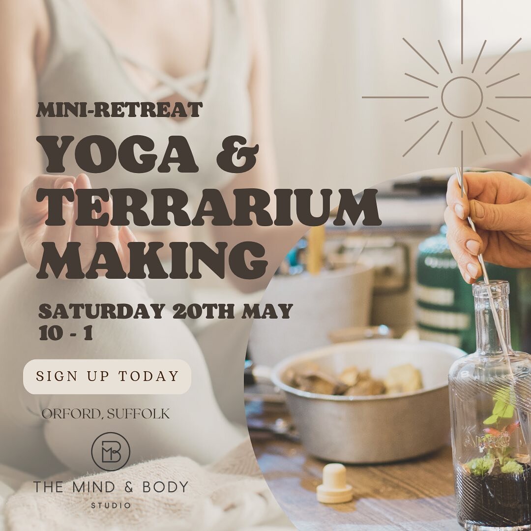 Our beautiful space in Orford is having a mini- retreat morning next Saturday! 
Join us for a morning of movement, nature, and creativity! 
This morning event will combine the physical and mental benefits of yoga and spending time in nature with the 