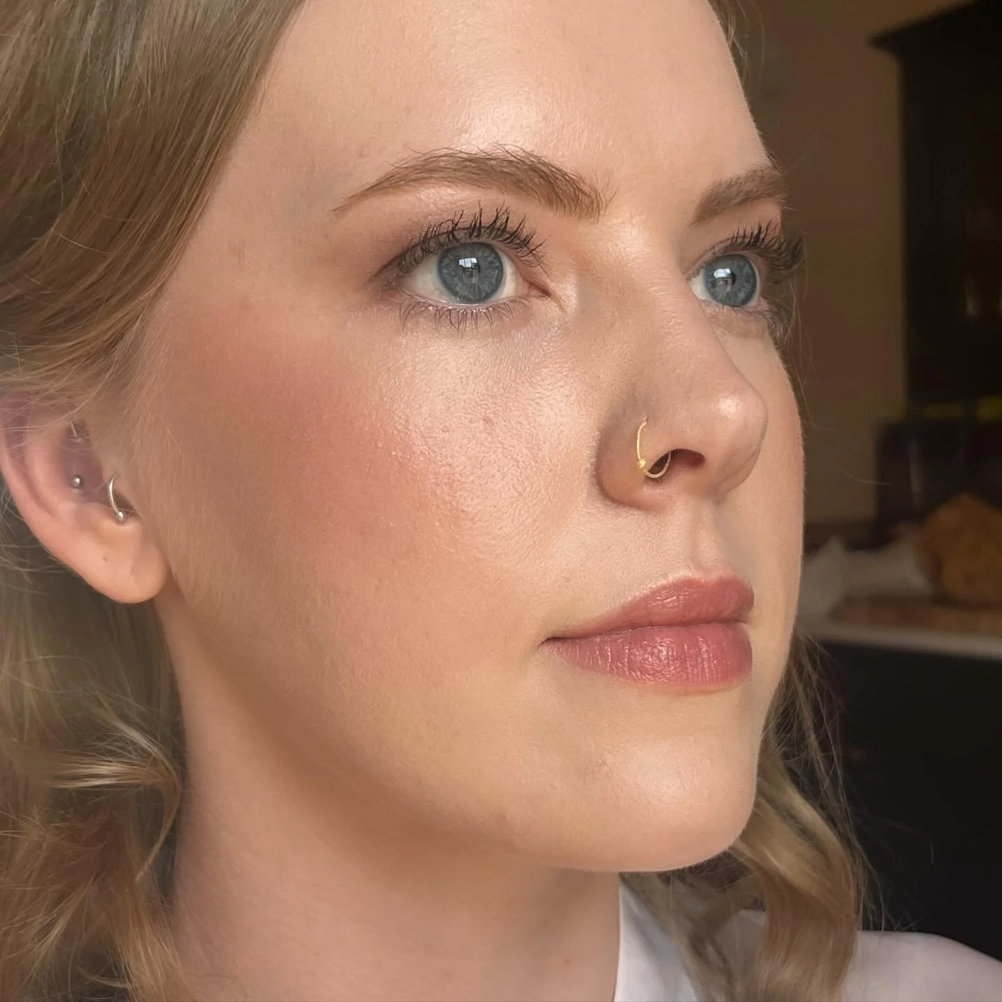 A beautiful bride on a beautiful day 🌸
Soft, subtle, but still glowing - perfect for a warm summer wedding. 
#bridalmakeup #makeup #wedding #bride #southwold