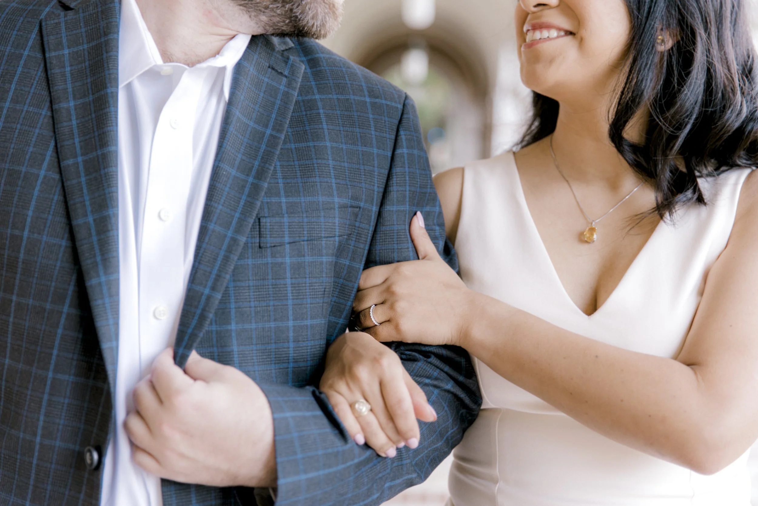 Karen + Logan Engagement Photos | Rice University | Houston, TX 