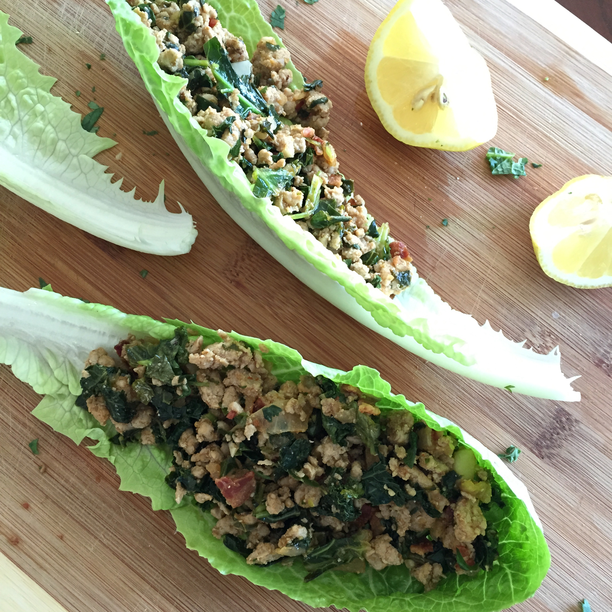 Spicy Turkey Boats (paleo)