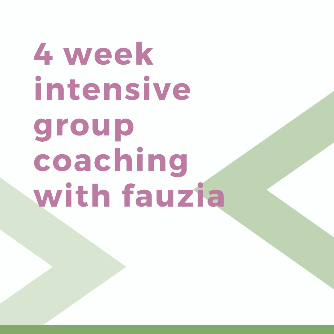 4 Week Group Coaching Program