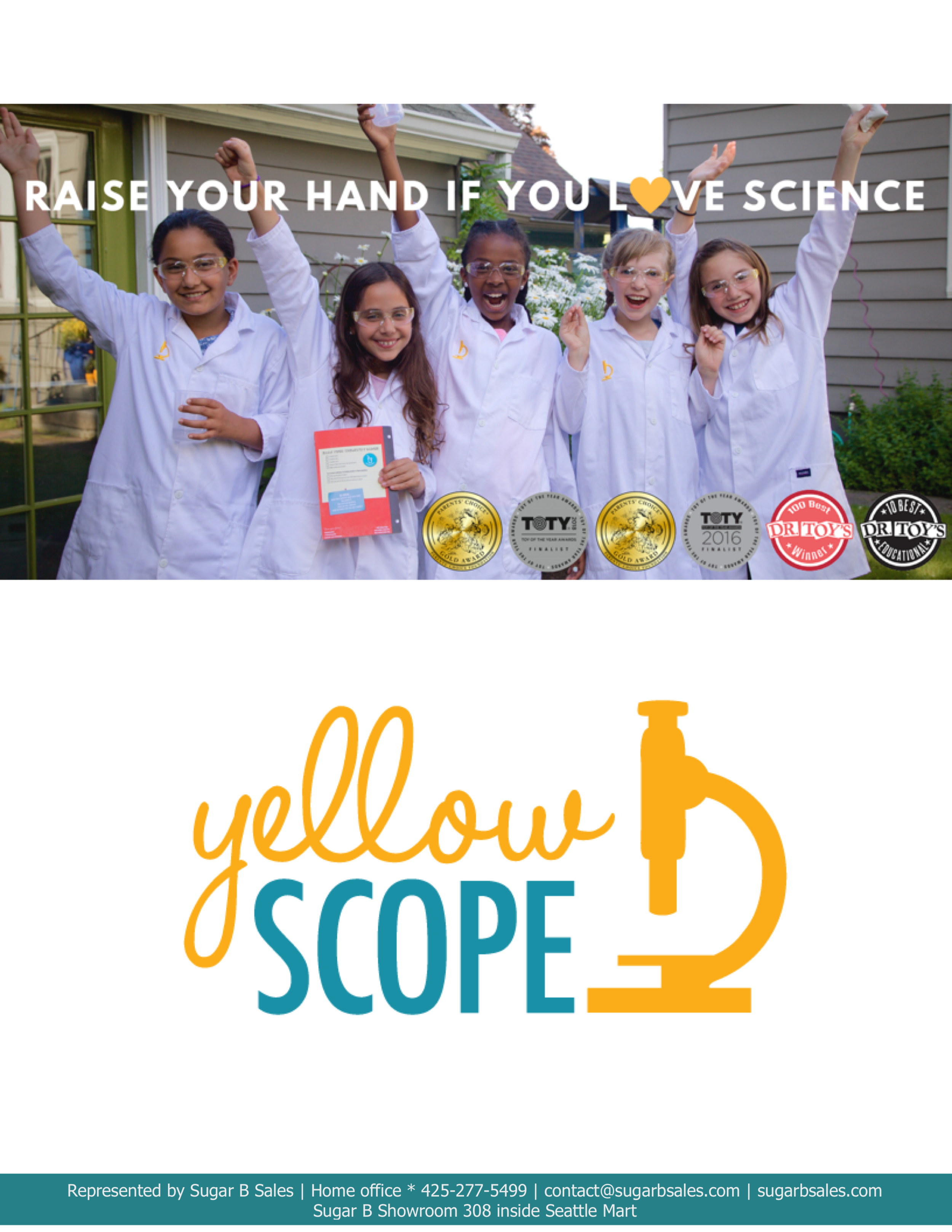 yellow scope science kits