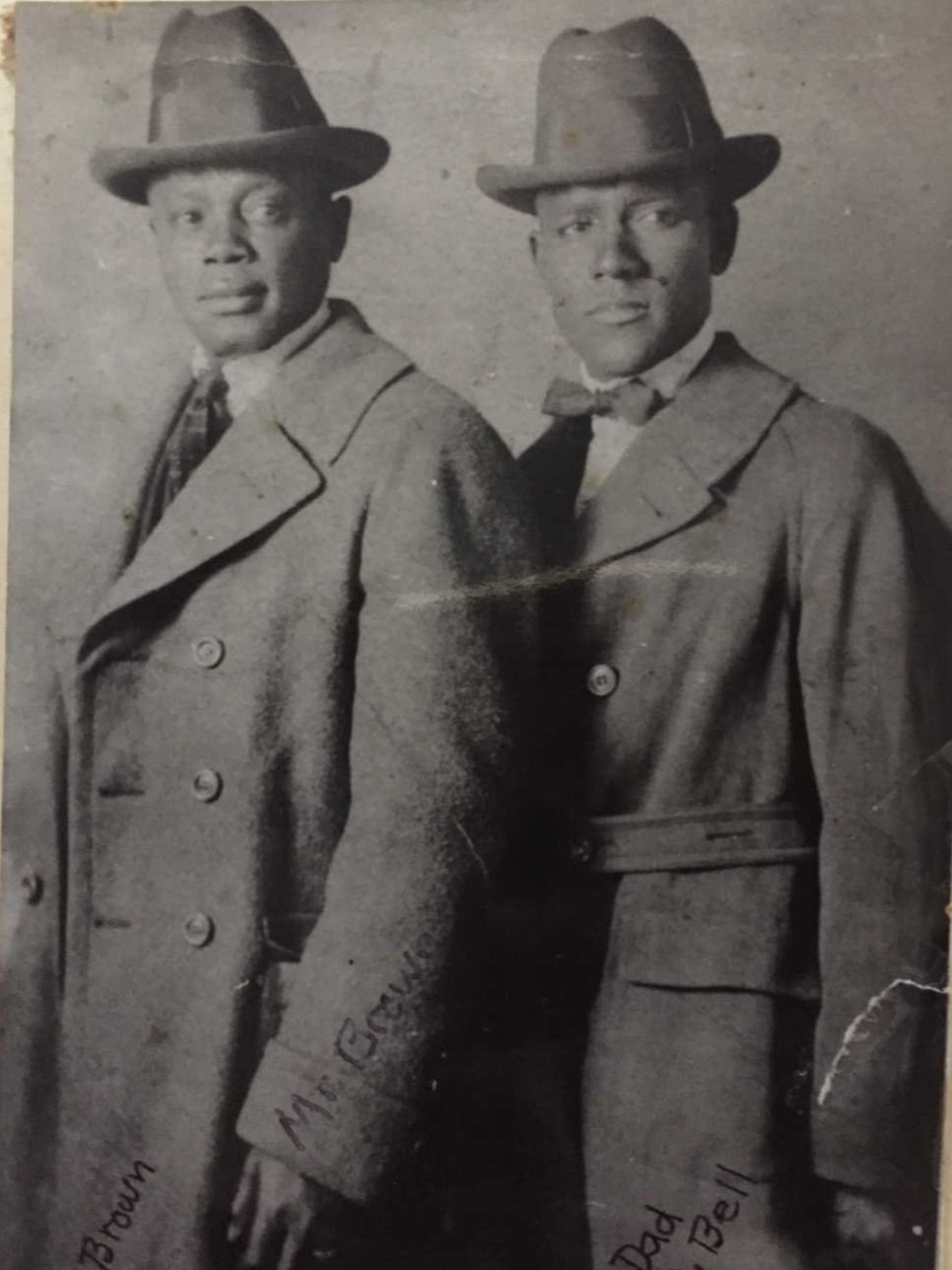 Ed Bell (Right). My Great-Grandfather