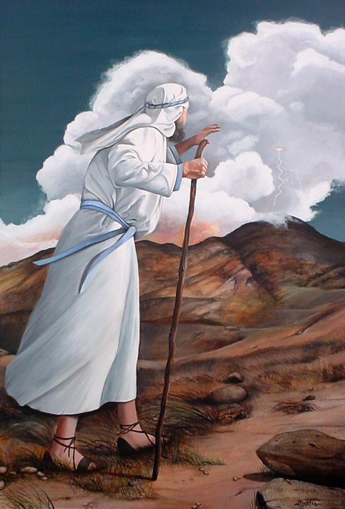 Moses Going up the Mountain