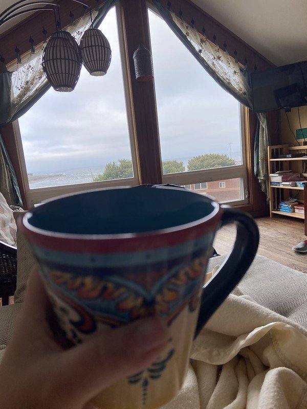 Coffee tastes better with a view