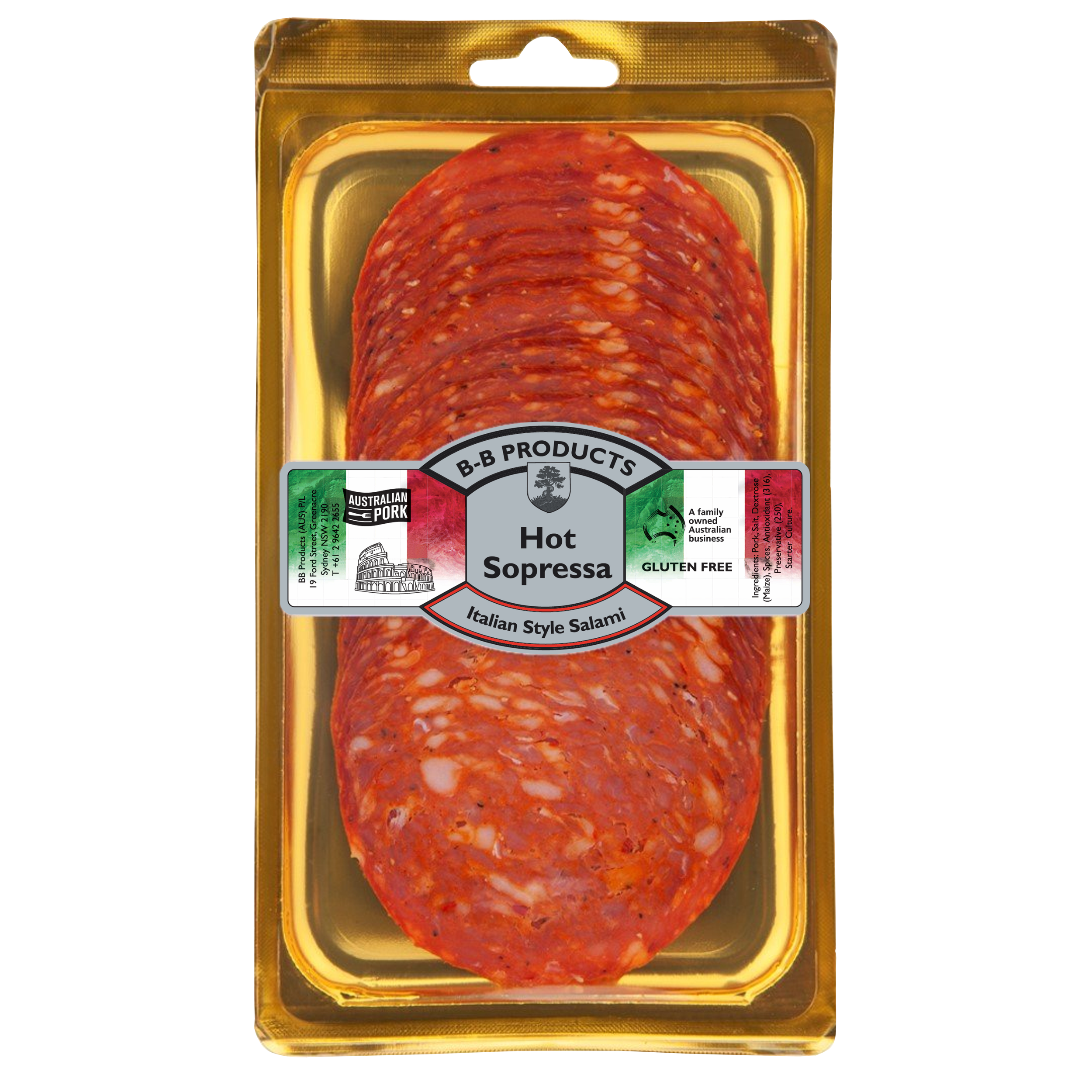 Hot Sopressa Salami