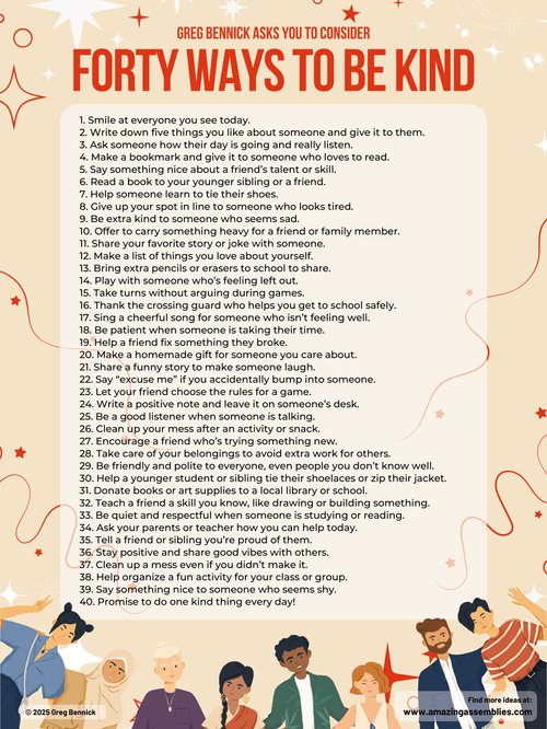 Amazing Assemblies on Kindness FREE RESOURCES FOR SCHOOLS — Amazing ...