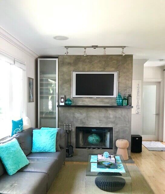 Before-Modern-Living Room Design-Style Maven Decor-Edmonton Canada