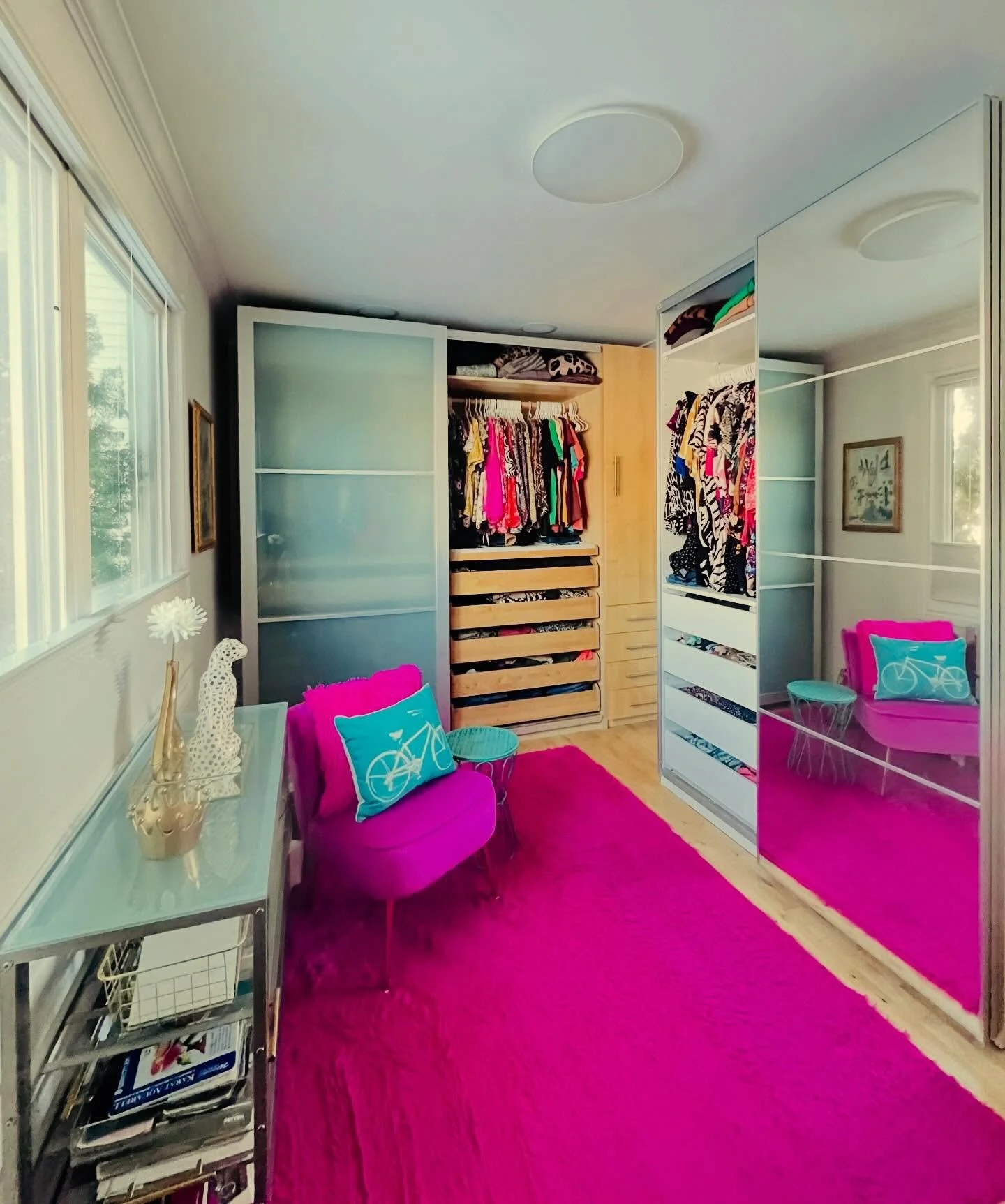 Declutter Challenge January 25 - Clean closets &amp; donate clothes.

I&rsquo;m love my Barbie Dressing Room that I designed! 

I have 2 donation bags so far! This will take me all day. I try on every piece of clothing to see if I still enjoy it &amp