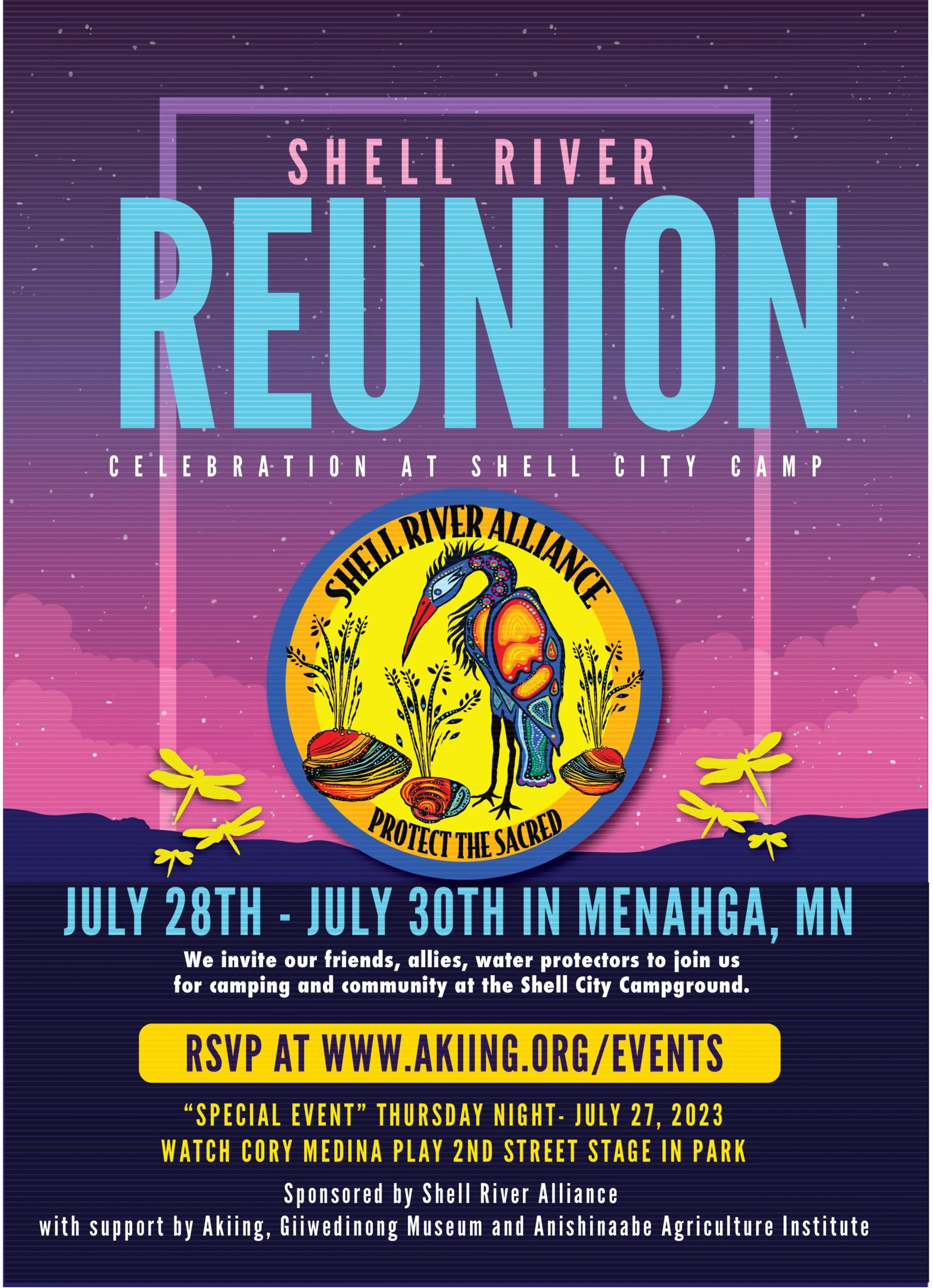 Shell River Reunion July 28, 29, 30