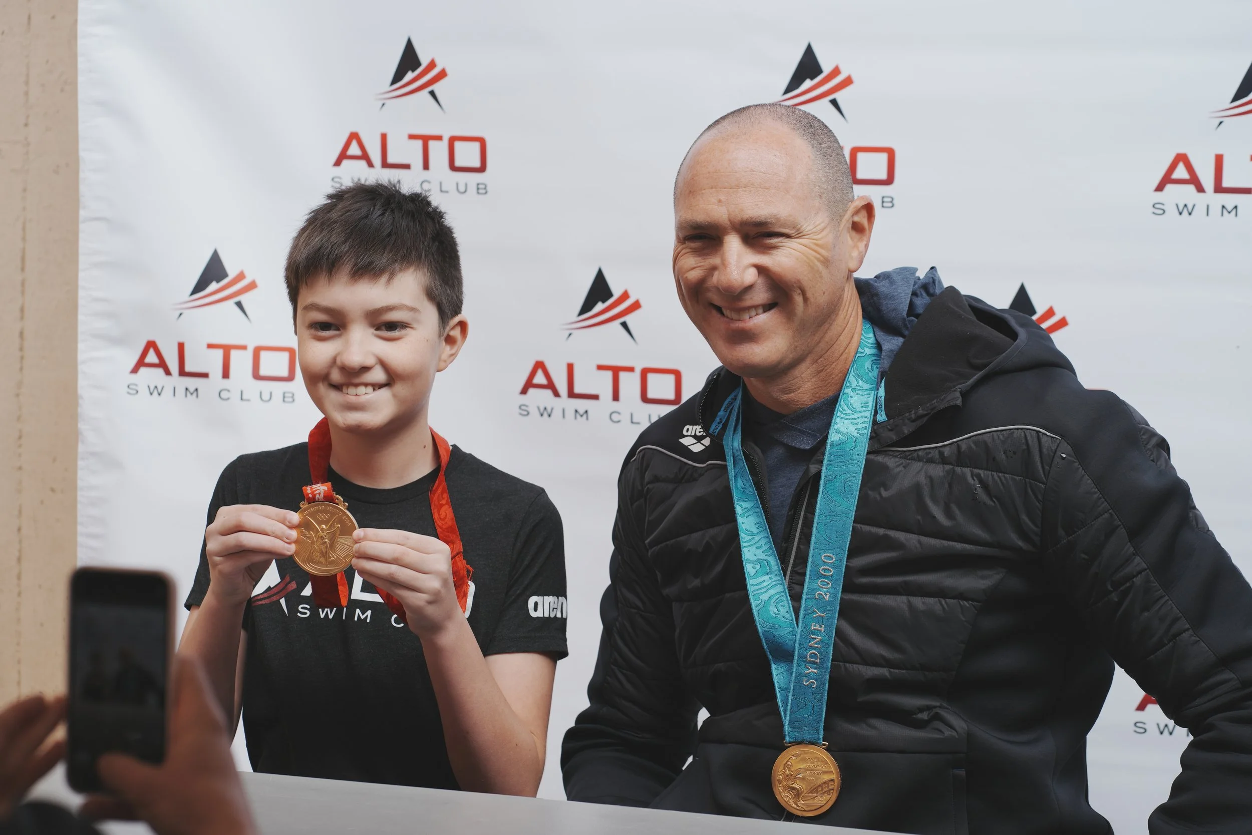 Alto Hosted Olympic Gold Medalist, Jason Lezak, for Freestyle Clinic