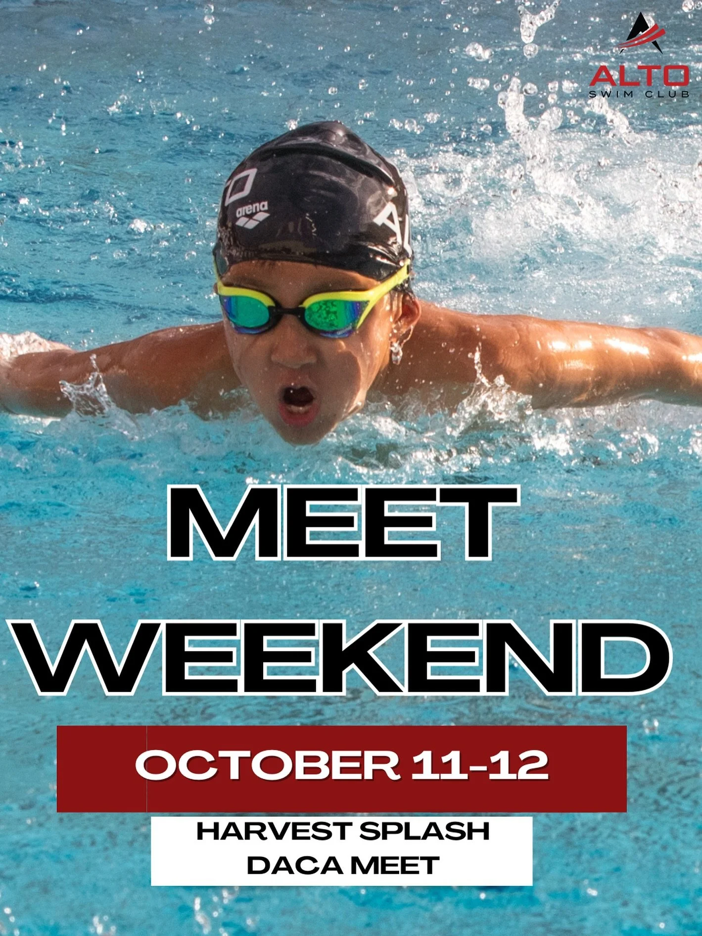 Alto will be racing this weekend at both the Harvest Splash &amp; the DACA Meet! So excited to watch everyone get up and race! #LetsGoAlto #FasterWithAlto #GreaterTogether