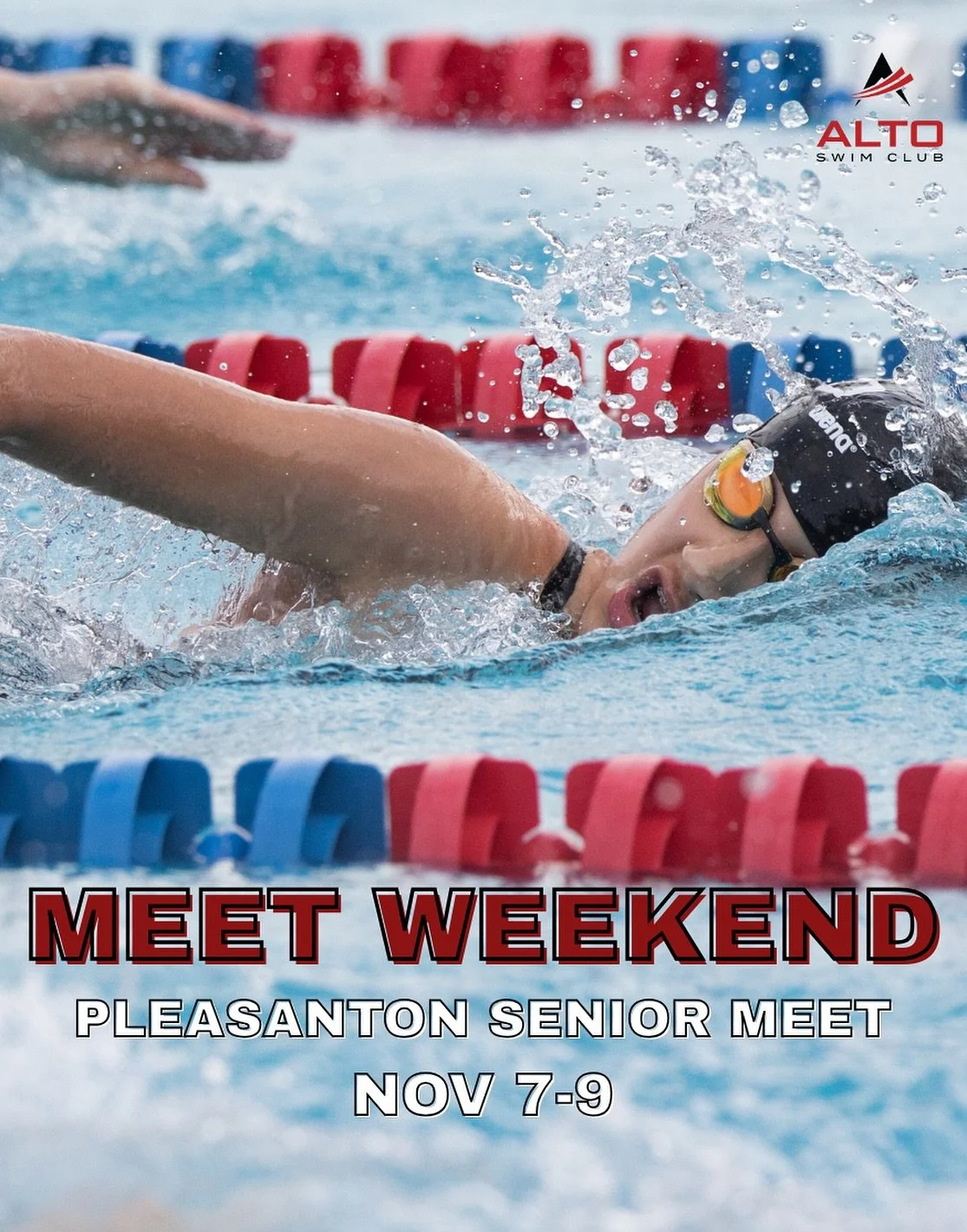 Alto&rsquo;s Senior and National groups will be racing this weekend at the Pleasanton meet! 💪🏾🔥 Let&rsquo;s get ready to swim fast and have fun! #LetsGoAlto #FasterWithAlto #GreaterTogether