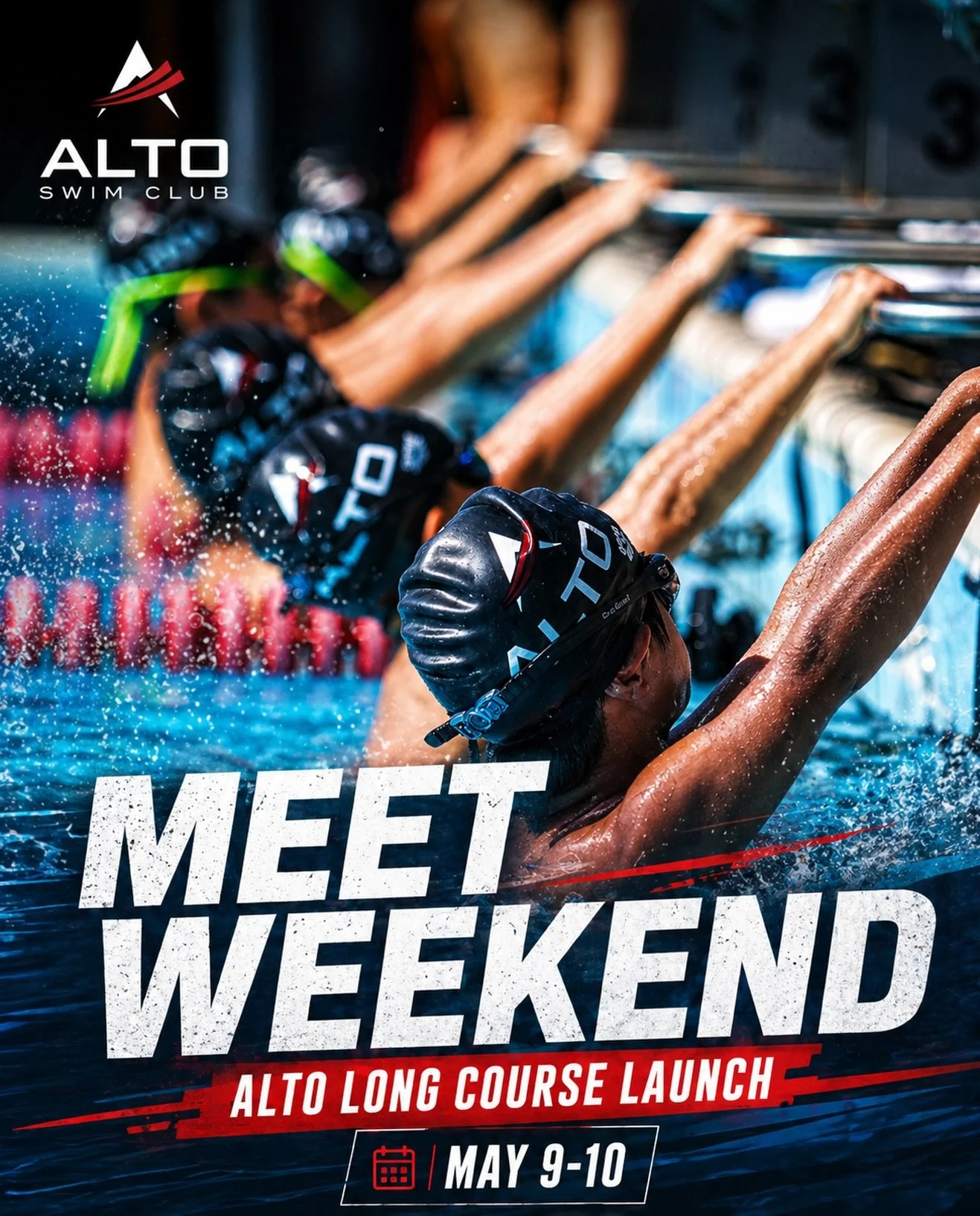 Alto is gearing up to race this weekend at the Alto Long Course Launch! 🚀🏊&zwj;♀️🏊&zwj;♂️ Let&rsquo;s get ready for some fast swims and a lot of fun!! #LetsGoAlto #FasterWithAlto #GreaterTogether