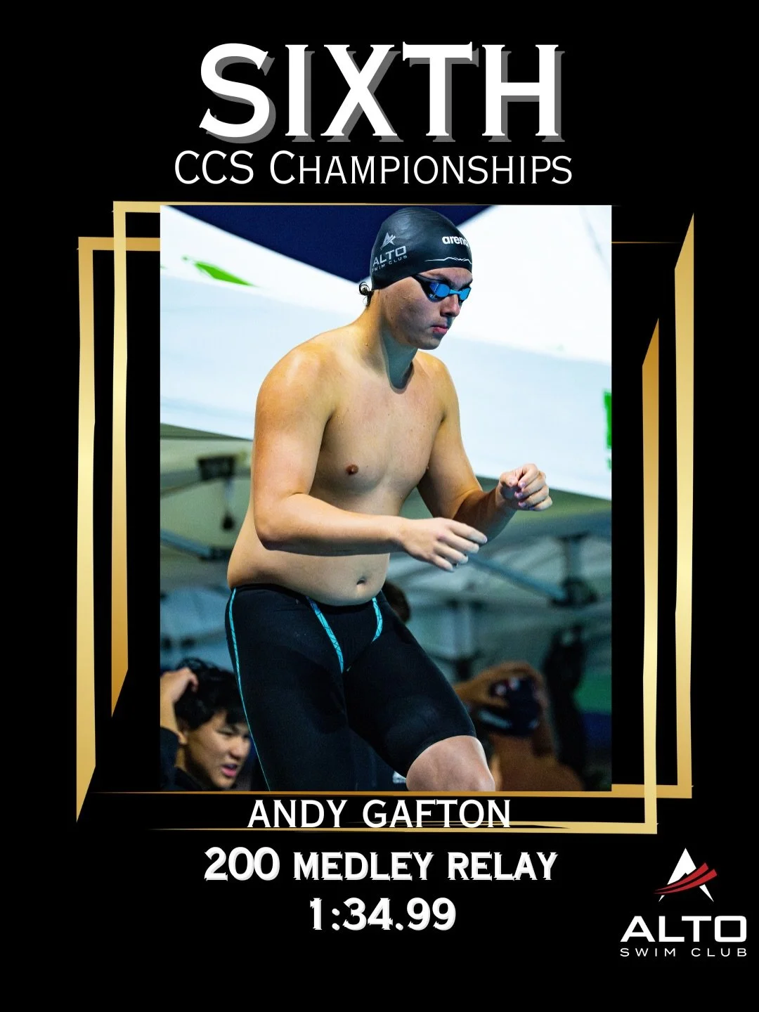 🔥🔥 Huge congratulations to Andy Gafton for an outstanding performance this past weekend at CCS Championships held in San Jose! We are so proud of you! Next up&hellip; States! 😤 Let&rsquo;s go Andy &amp; let&rsquo;s go Alto! #LetsGoAlto #FasterWith