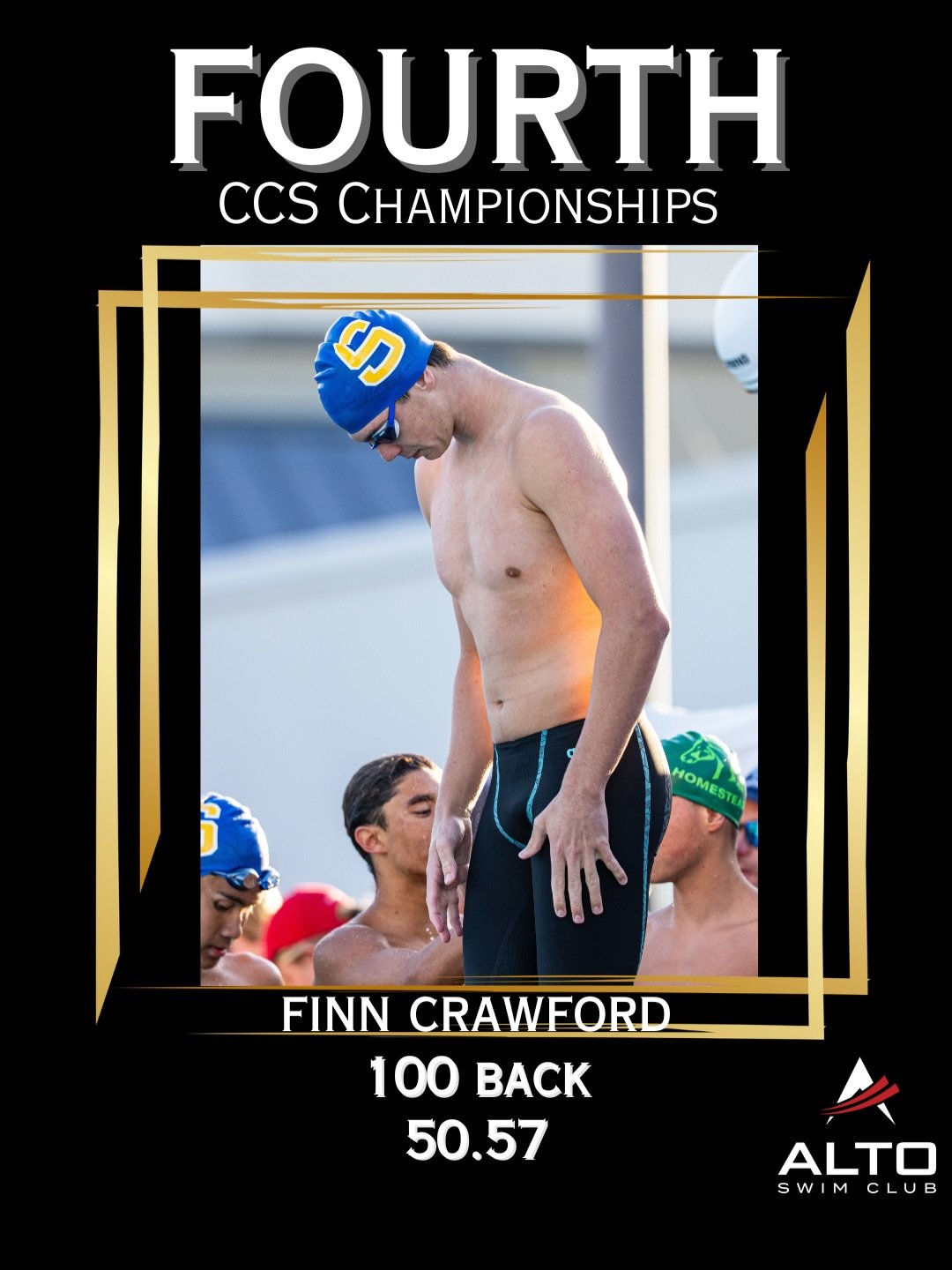 🔥🔥 Huge congratulations to Finn Crawford for an outstanding performance this past weekend at CCS Championships held in San Jose! We are so proud of you! Next up&hellip; States! 😤 Let&rsquo;s go Finn &amp; let&rsquo;s go Alto! #LetsGoAlto #FasterWi