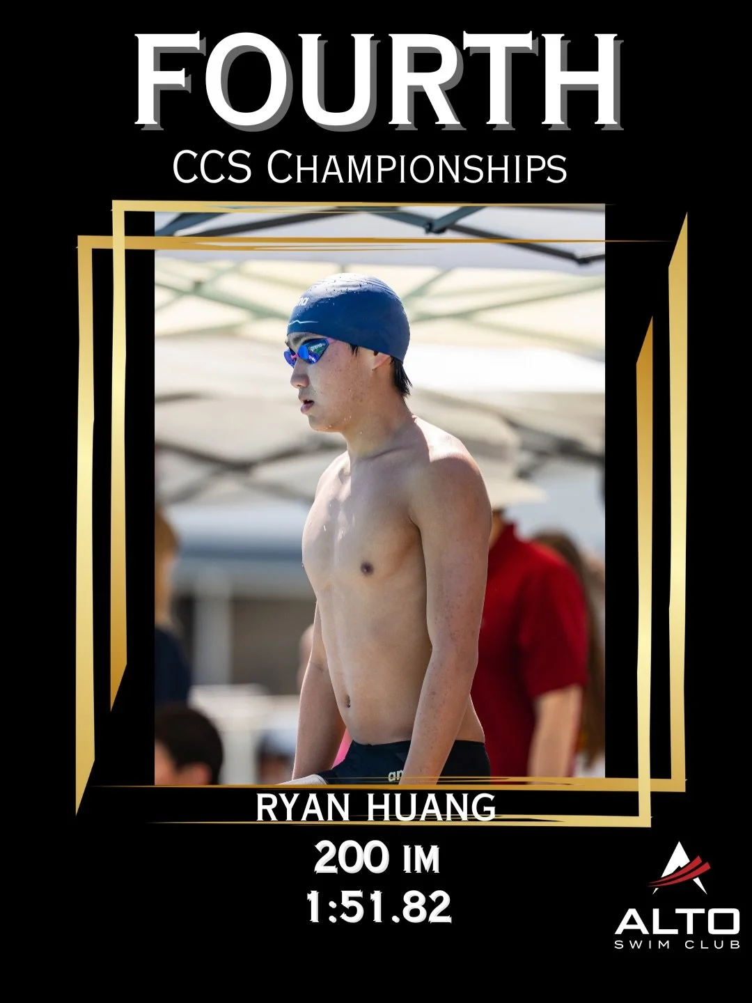 🔥🔥 Huge congratulations to Ryan Huang for an outstanding performance this past weekend at CCS Championships held in San Jose! We are so proud of you! Next up&hellip; States! 😤 Let&rsquo;s go Ryan &amp; let&rsquo;s go Alto! #LetsGoAlto #FasterWithA