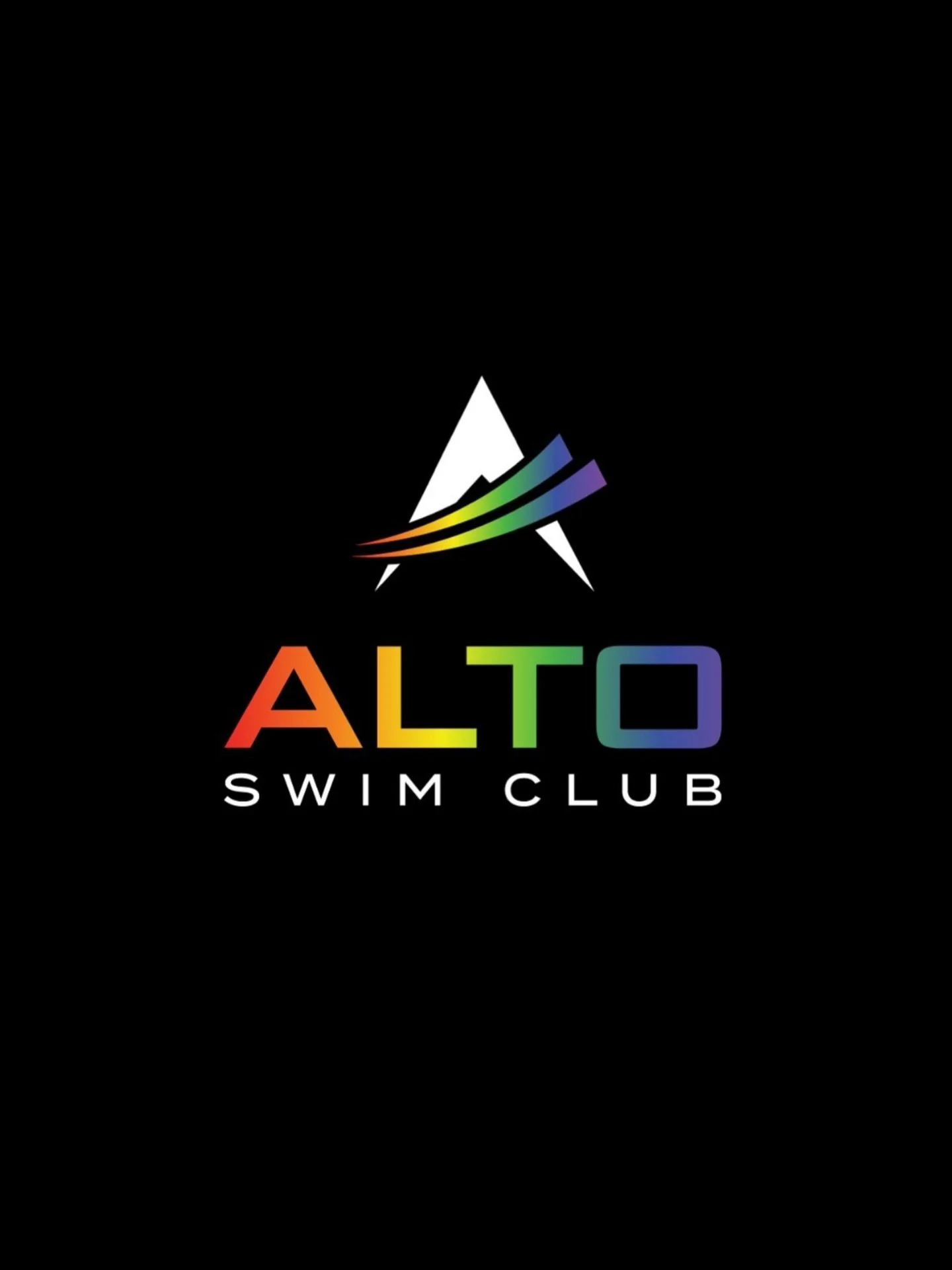 Alto Pride! 🏳️&zwj;🌈 🏳️&zwj;⚧️We love and support our LGBTQ+ community, team families, swimmers, and coaches today and every day. #OneTeam #GreaterTogether