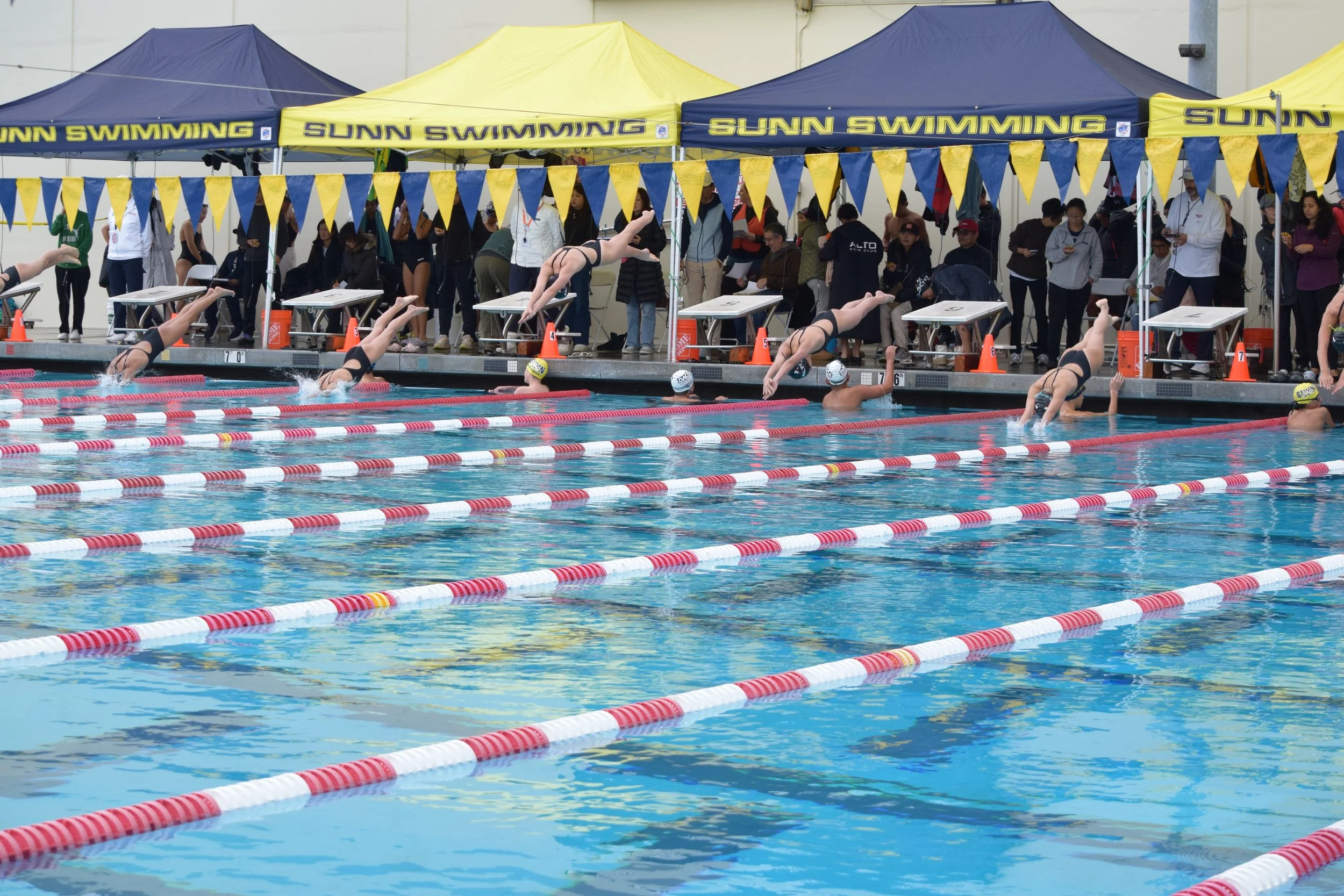 Alto Swimmers Compete at the SUNN Meet