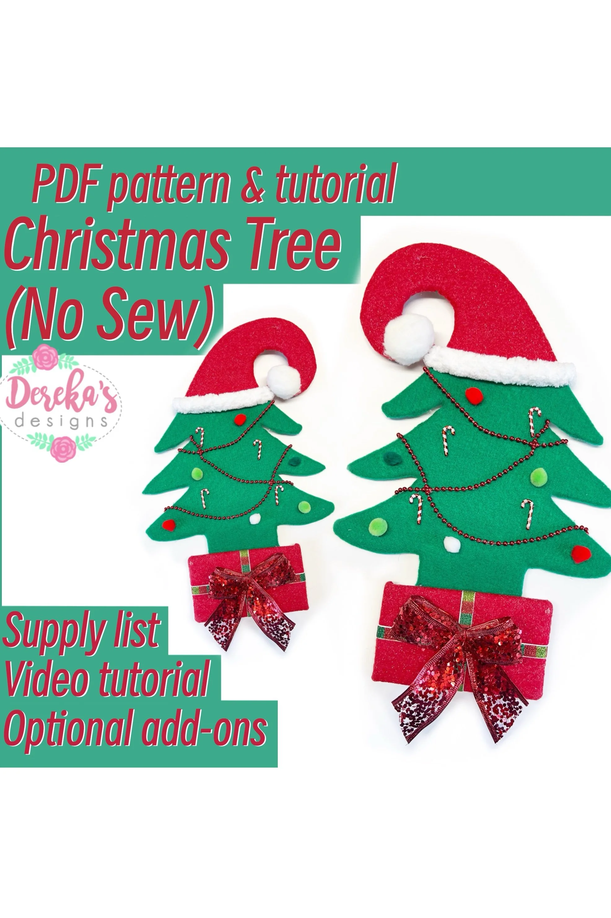 Christmas Tree Pattern (no sew) - Digital Download
