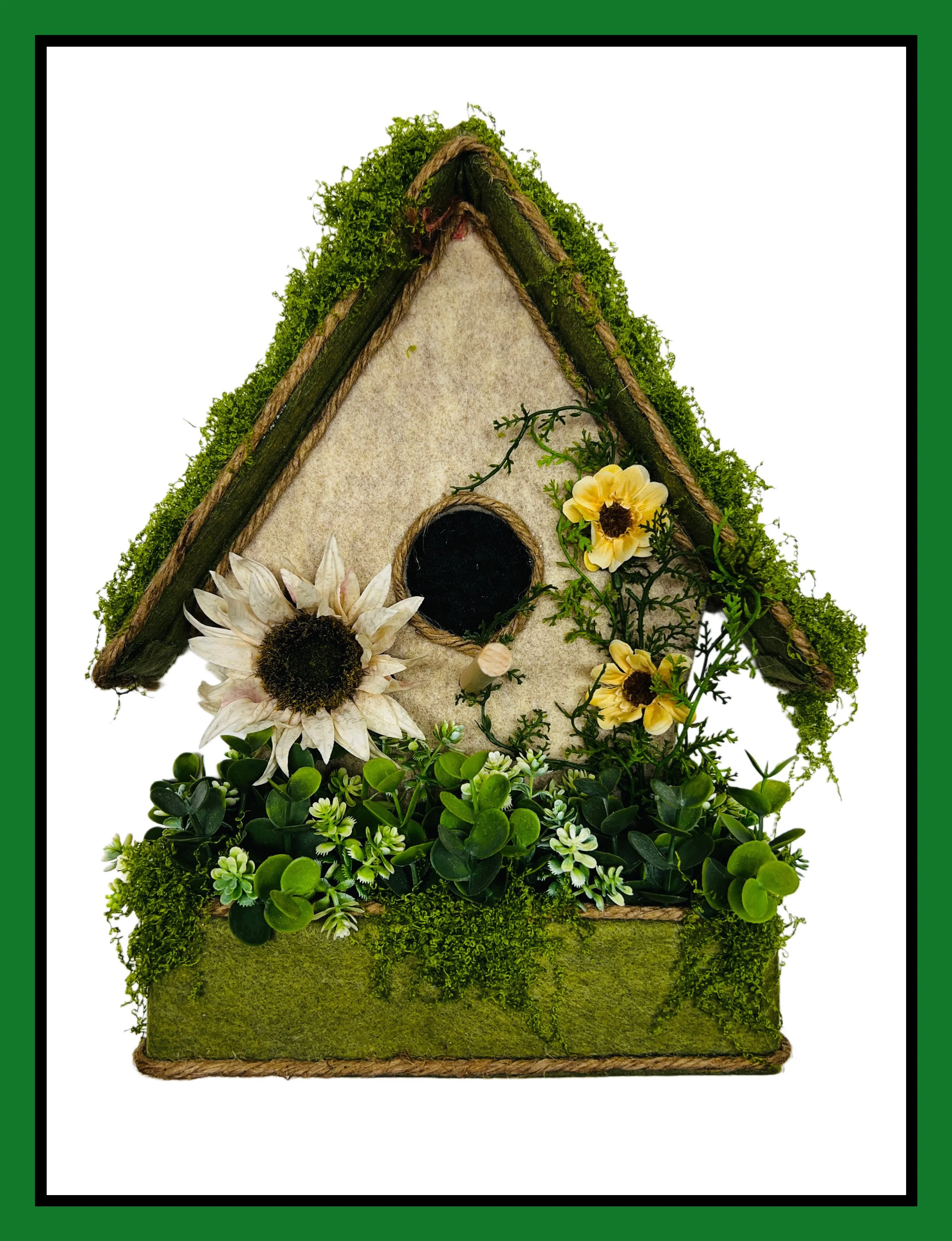 SUPPLY KIT ONLY - Birdhouse Planter