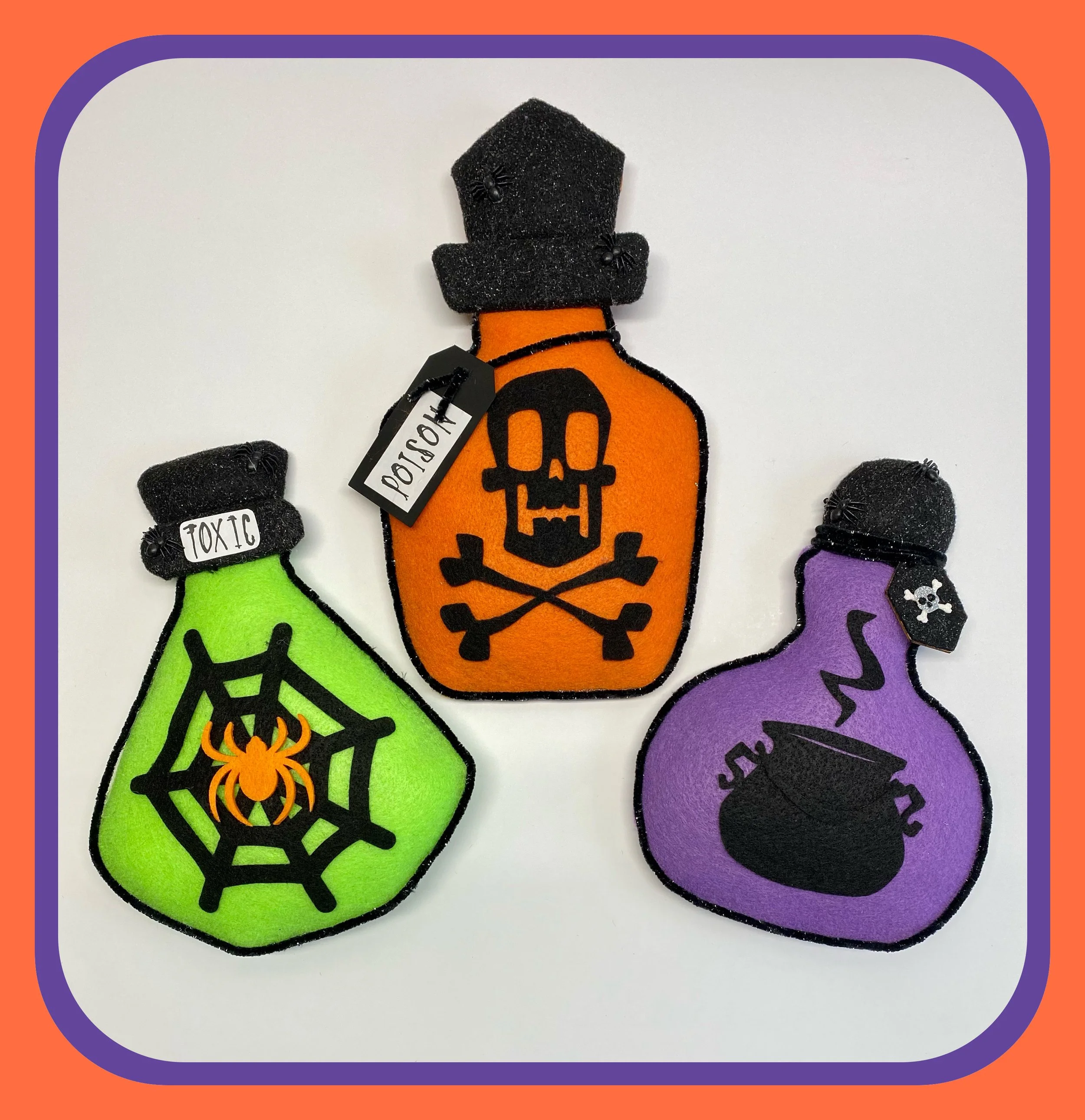 SUPPLY KIT ONLY - Poison Bottles