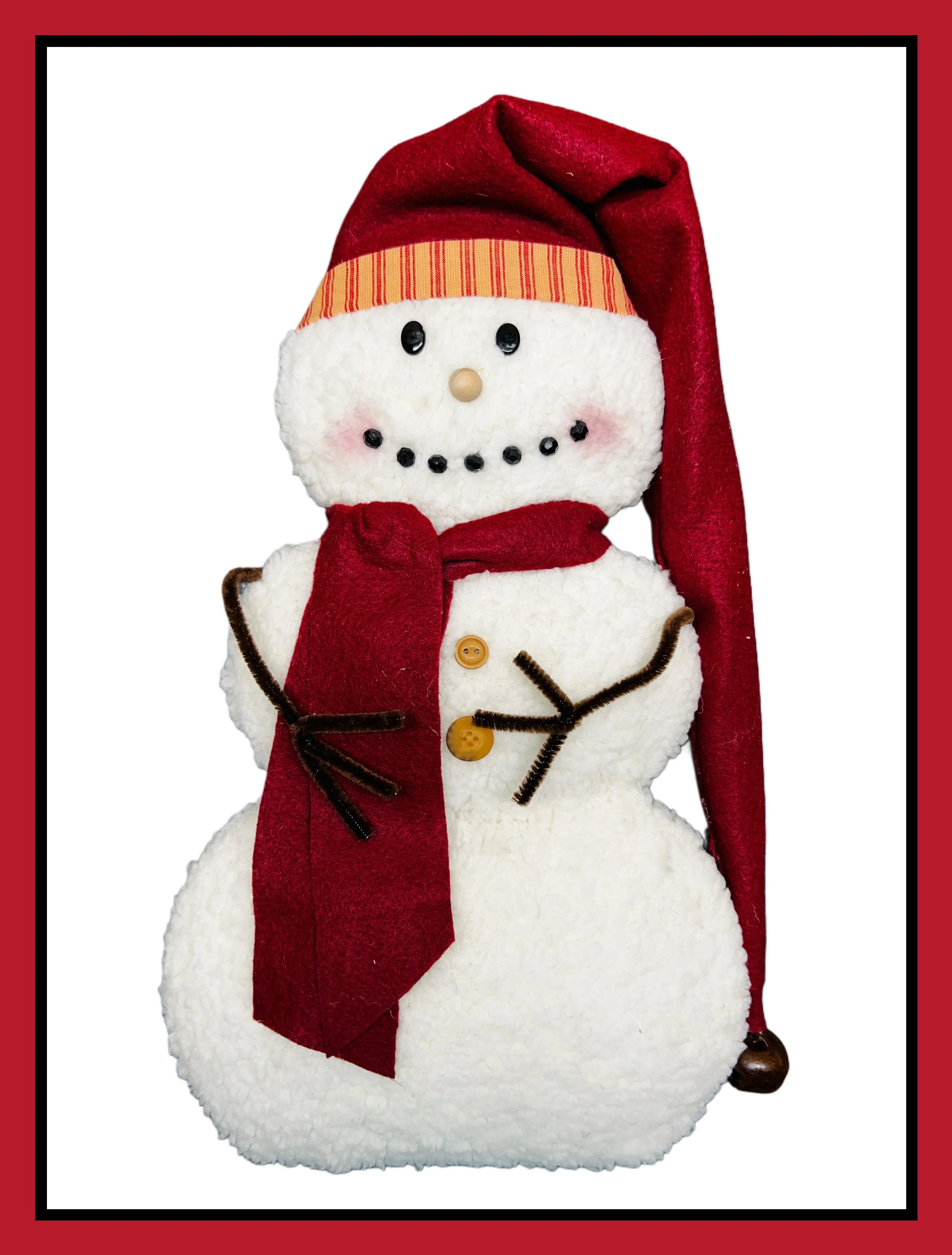 Primitive Snowman- Digital Download