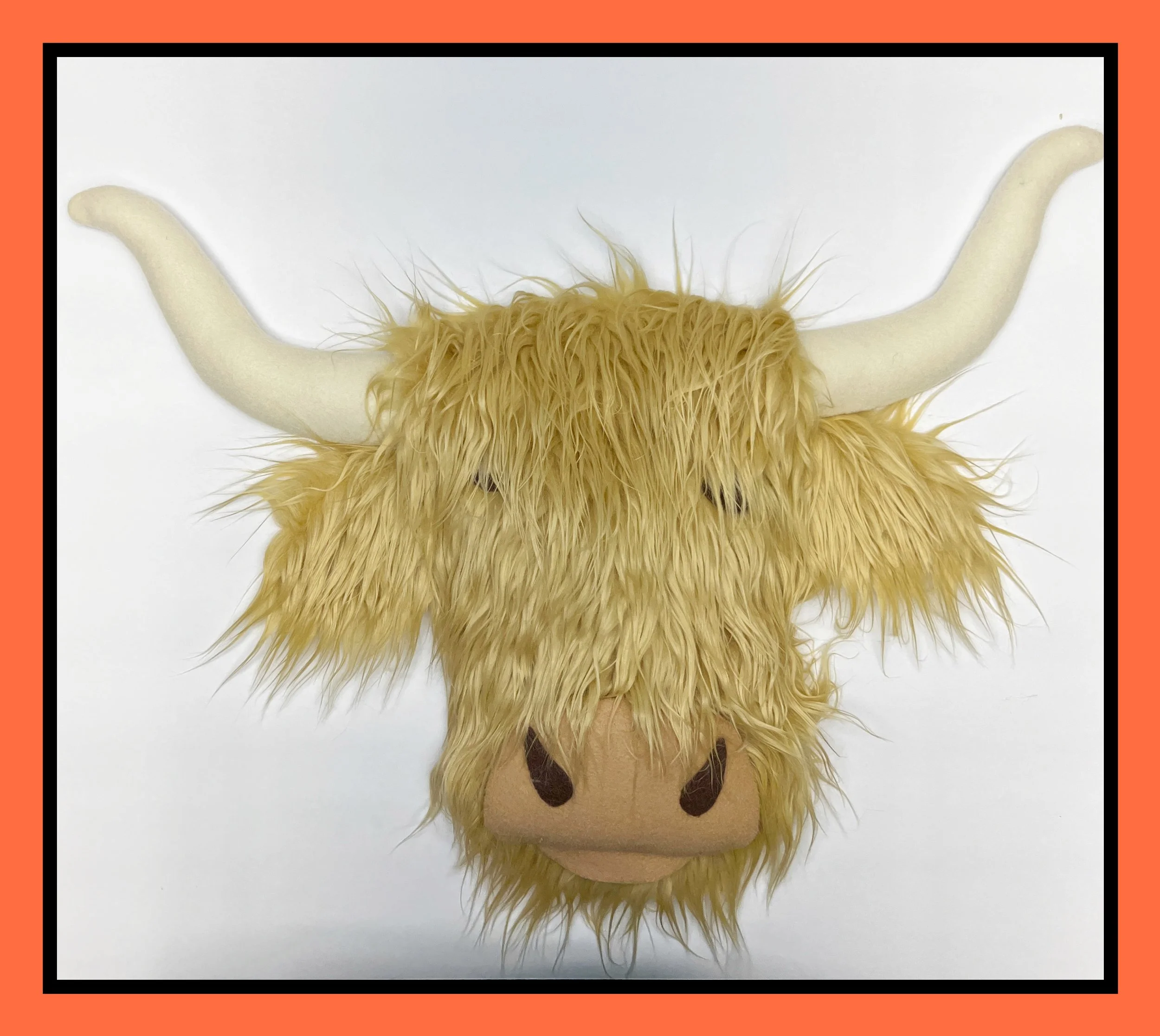 Finished - Tan Highland Cow