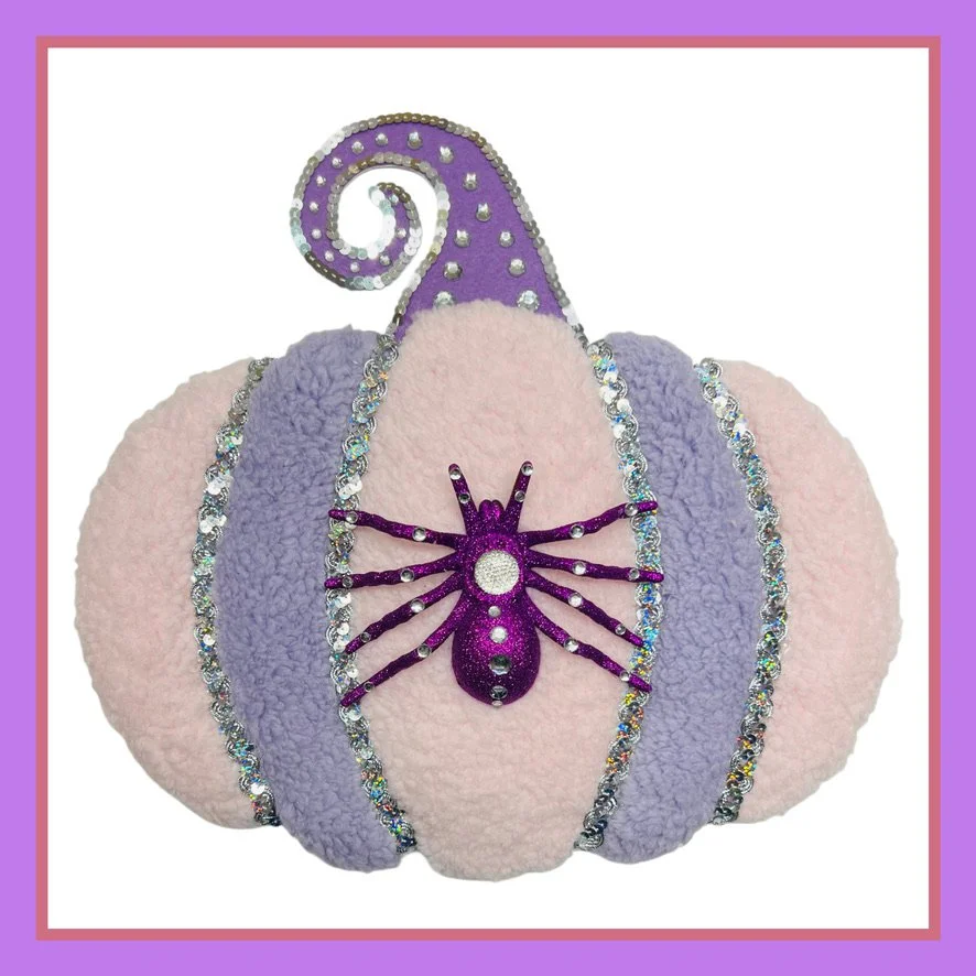 Pastel Spider Pumpkin