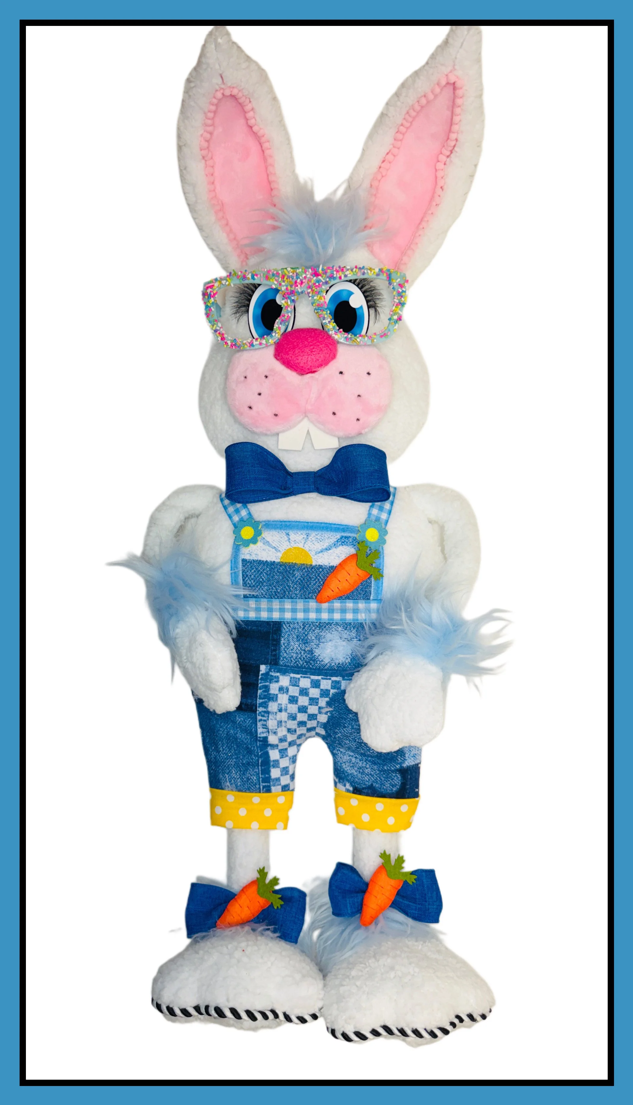 XL Bunny in Overalls