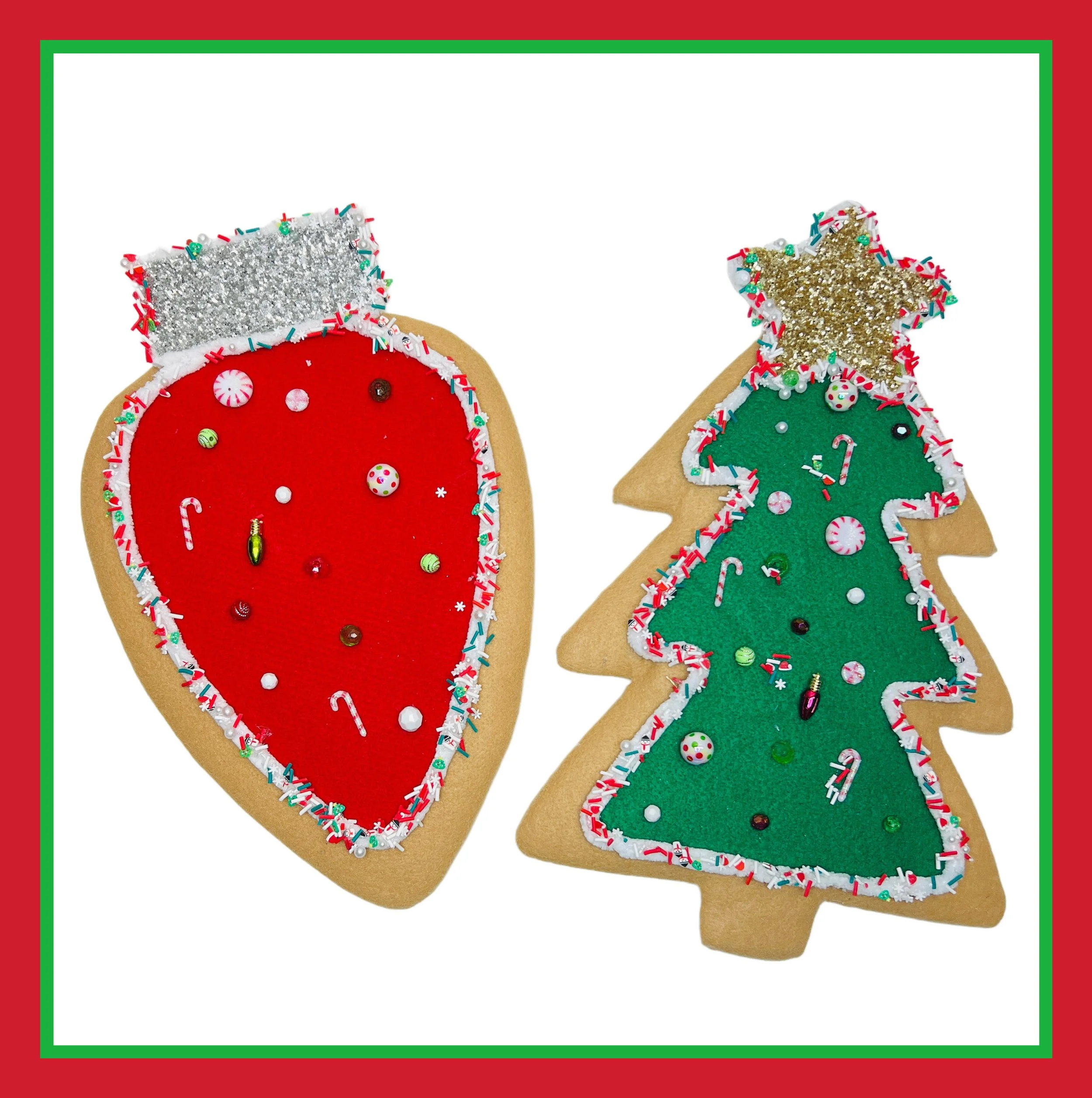 SUPPLY KIT ONLY - Christmas Tree & Ornament Cookies