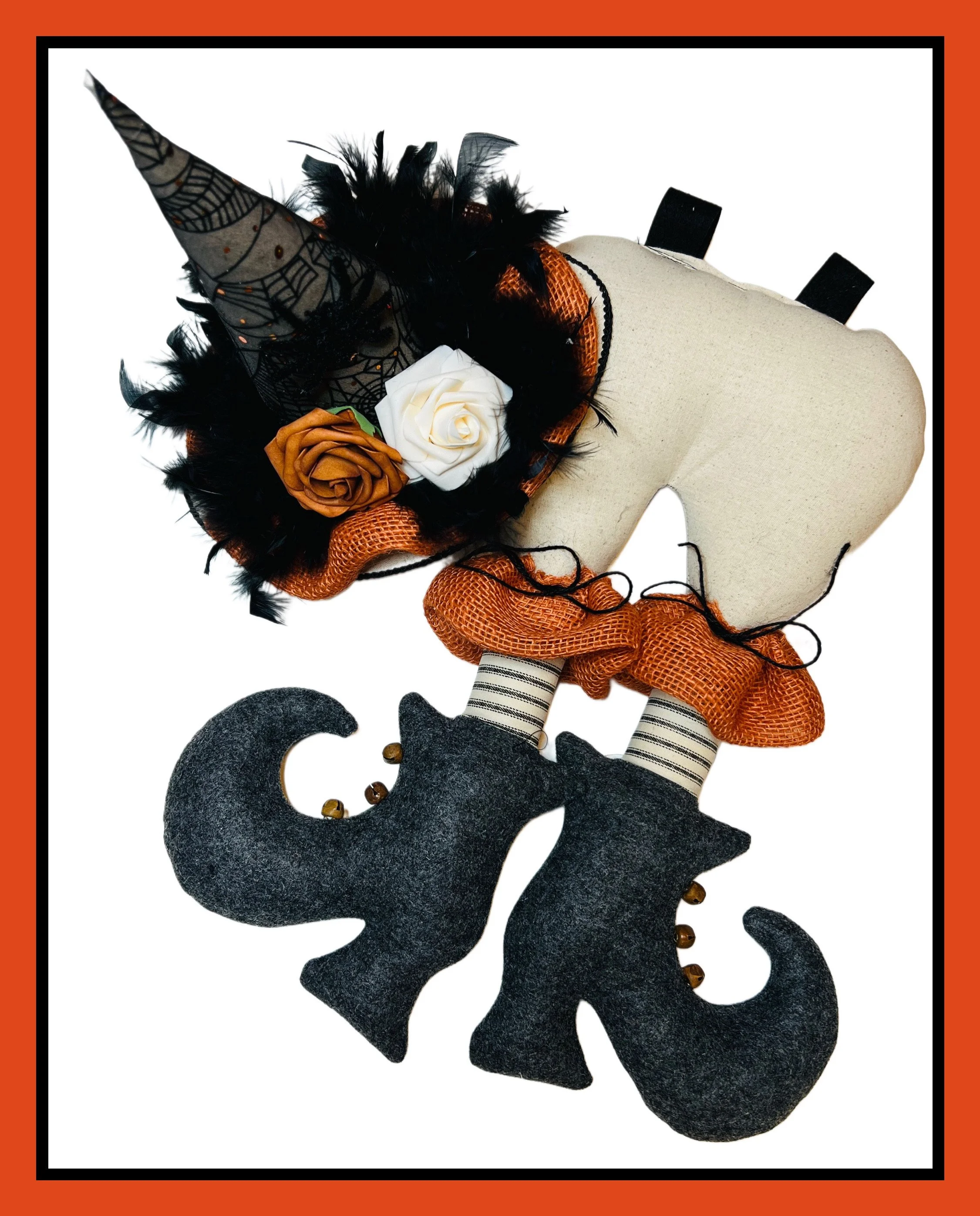 Burlap Witch Set