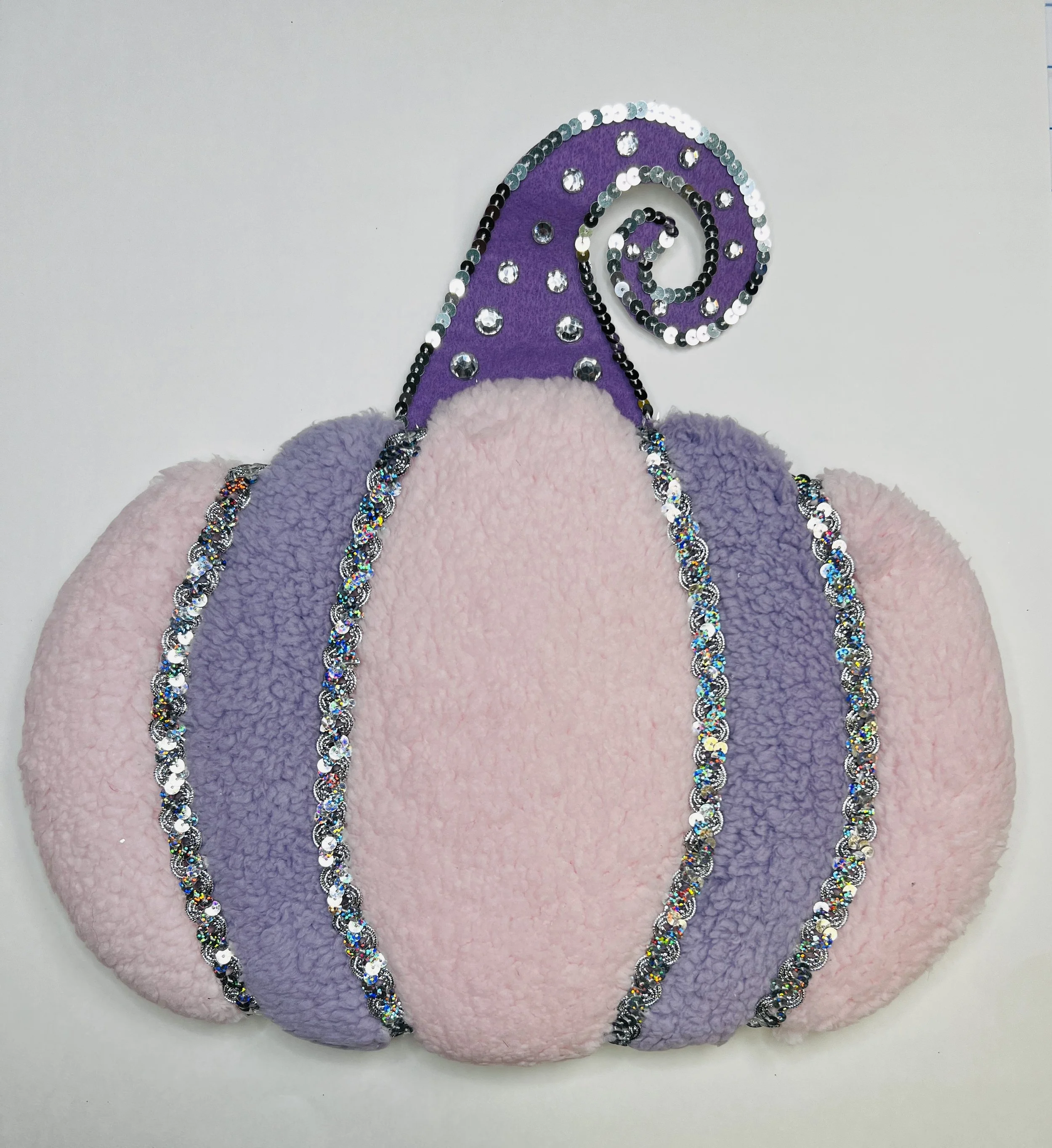 Pastel and Glitter Pumpkin