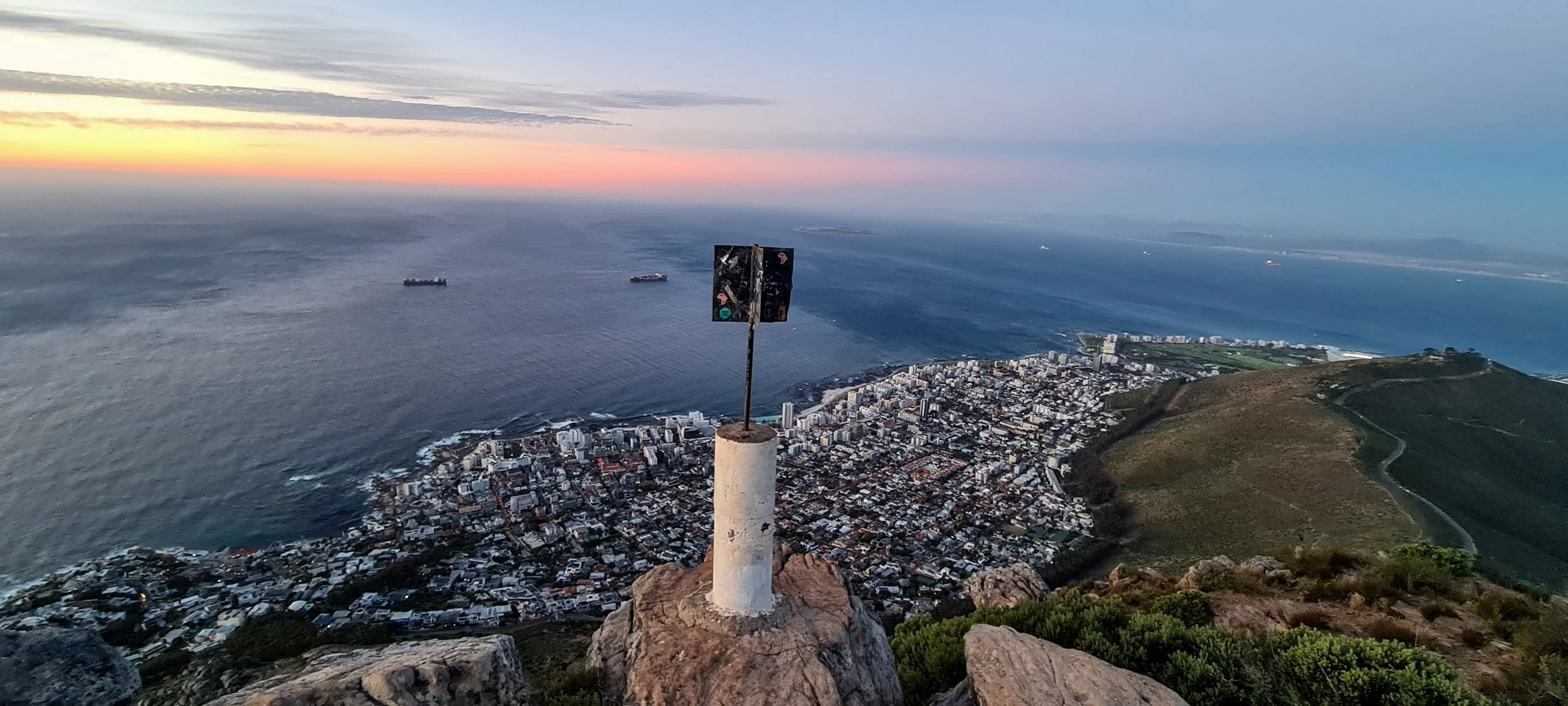 The view from Lion's Head