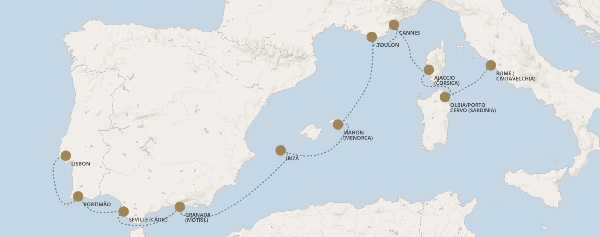 Cruise Map