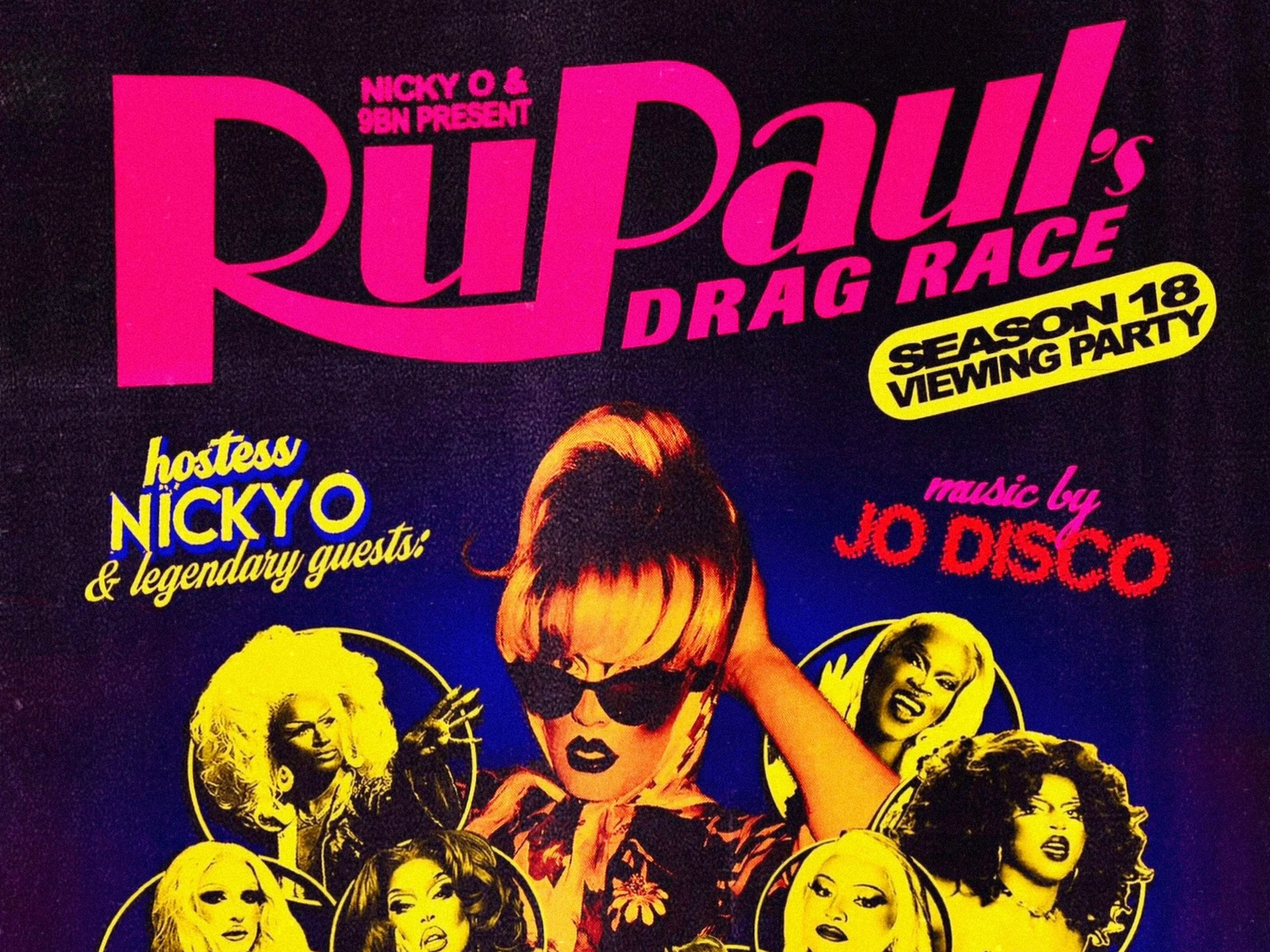 RuPaul's Drag Race Season 18 Viewing Party