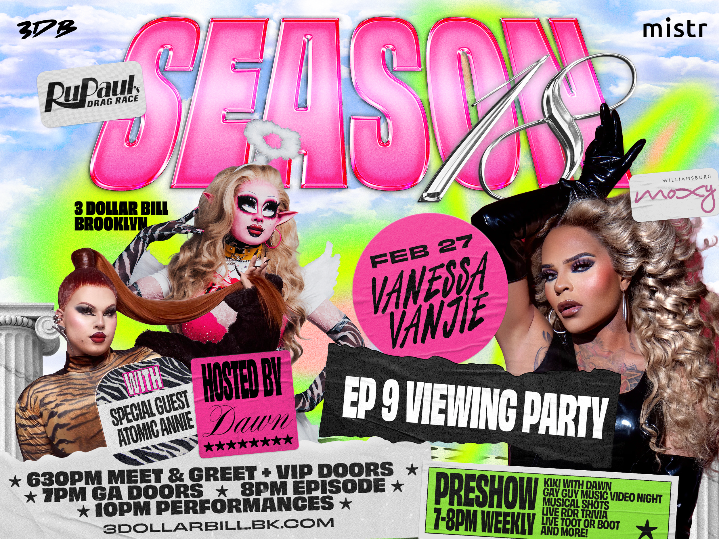 RuPaul’s Drag Race Viewing Party with Vanessa Vanjie