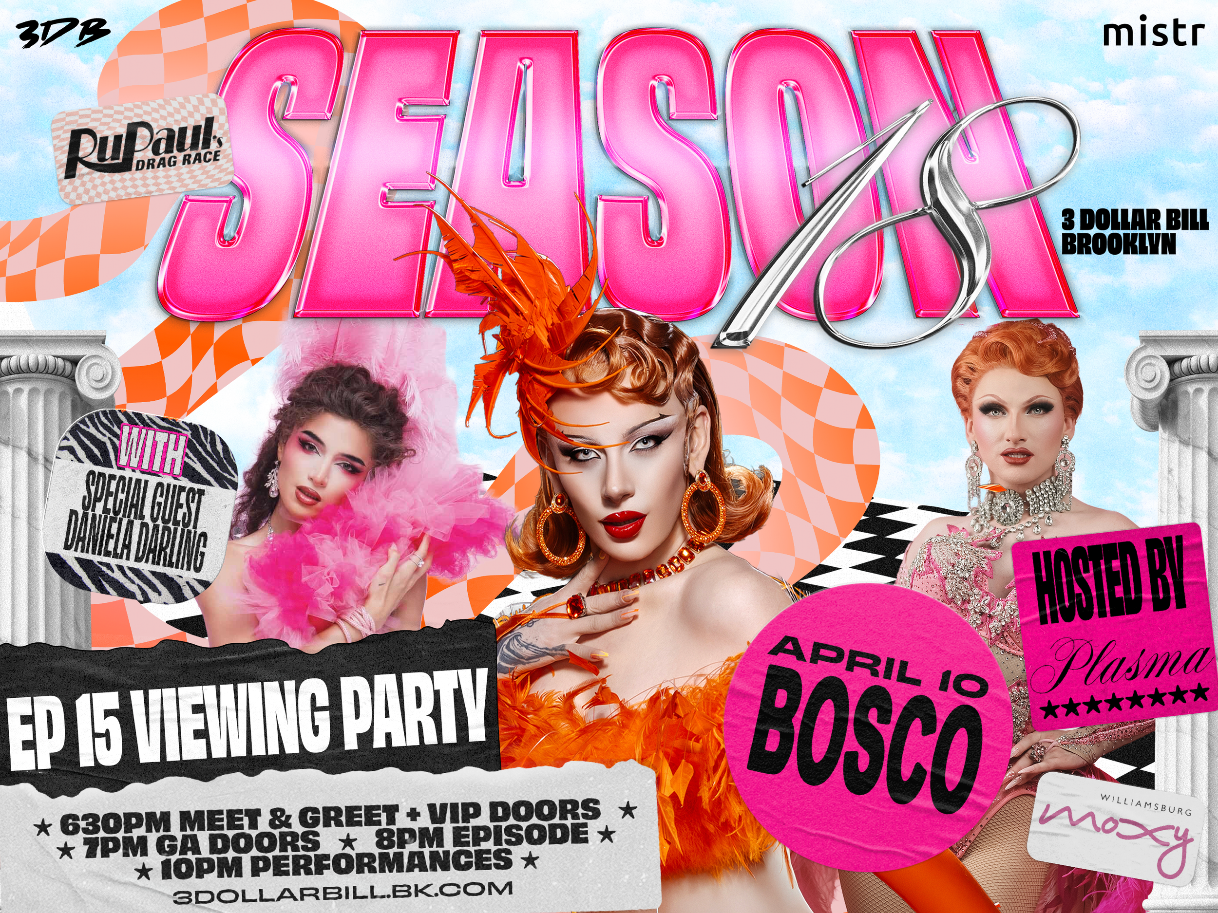RuPaul’s Drag Race Viewing Party with Bosco