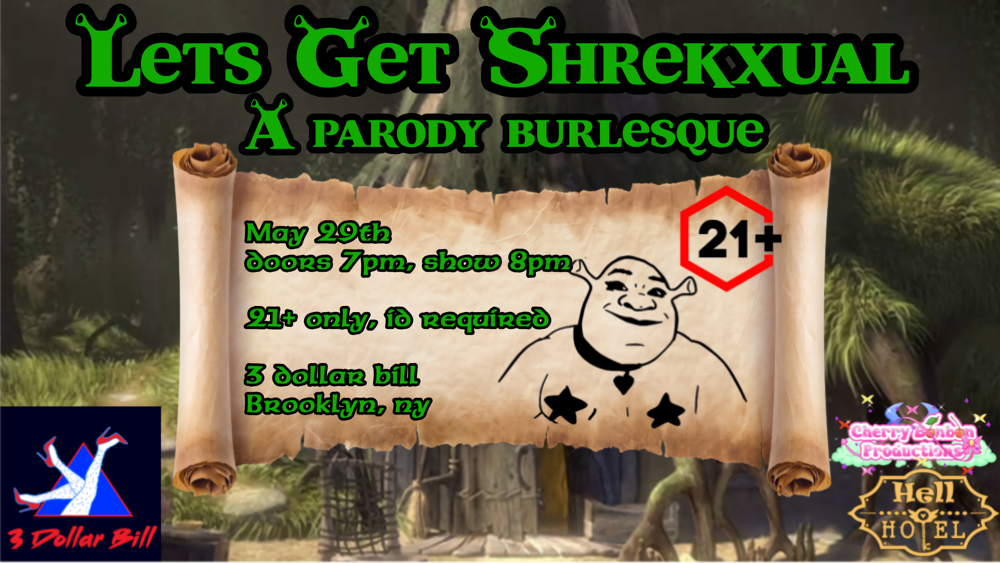 Let's Get Shrekxual: A Parody Burlesque