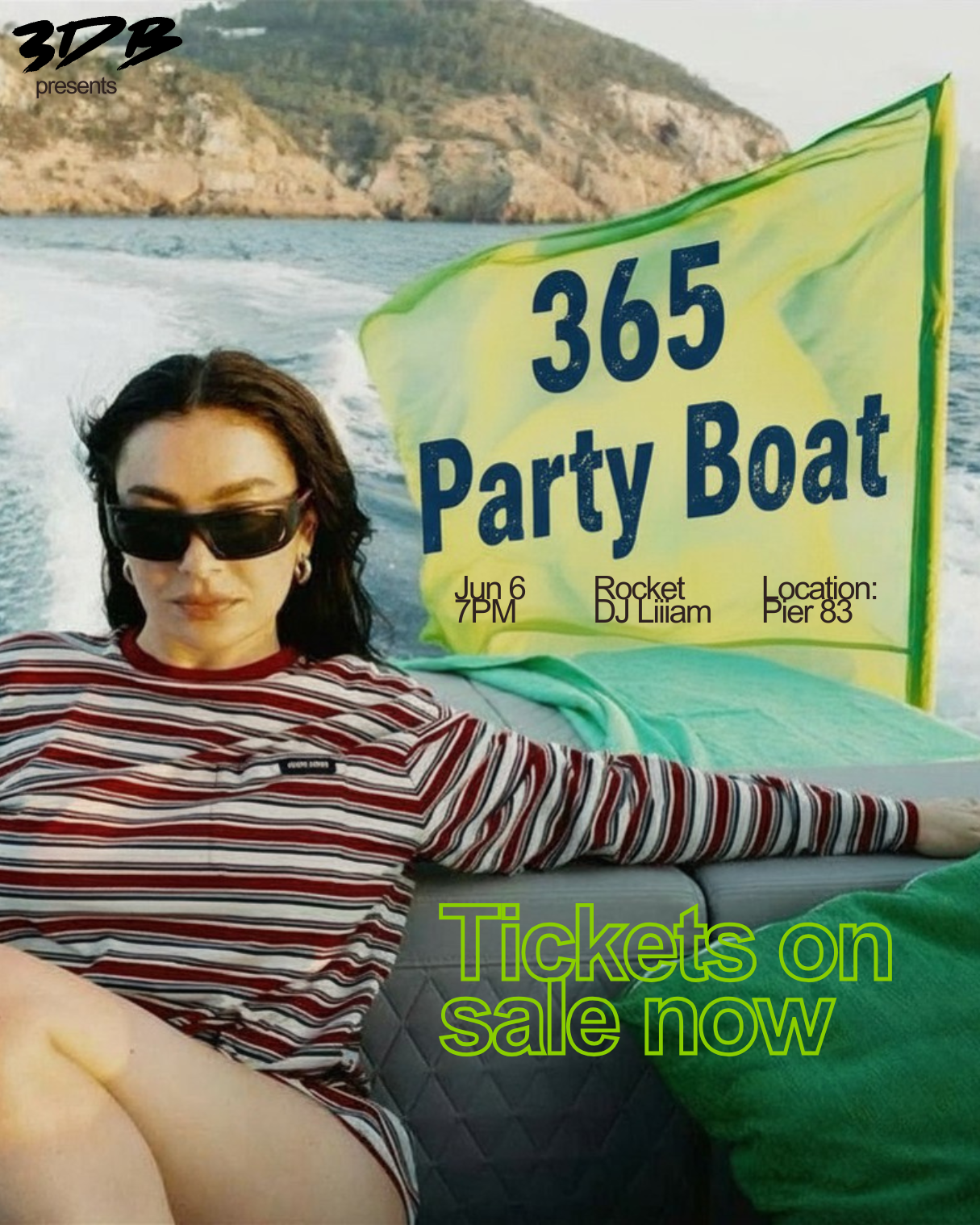 3DB Presents: 365 Party Boat
