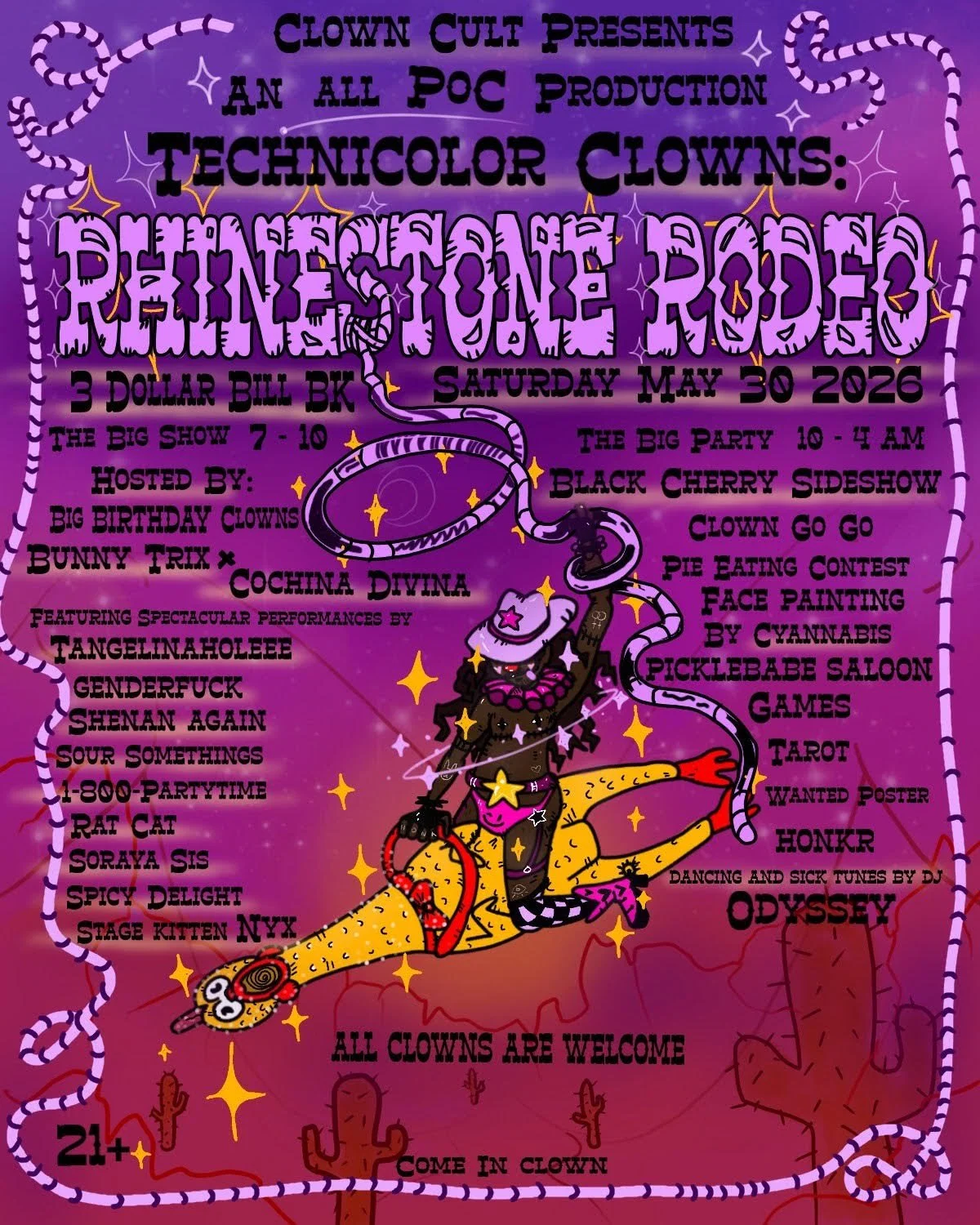 CLOWN CULT: RHINESTONE RODEO