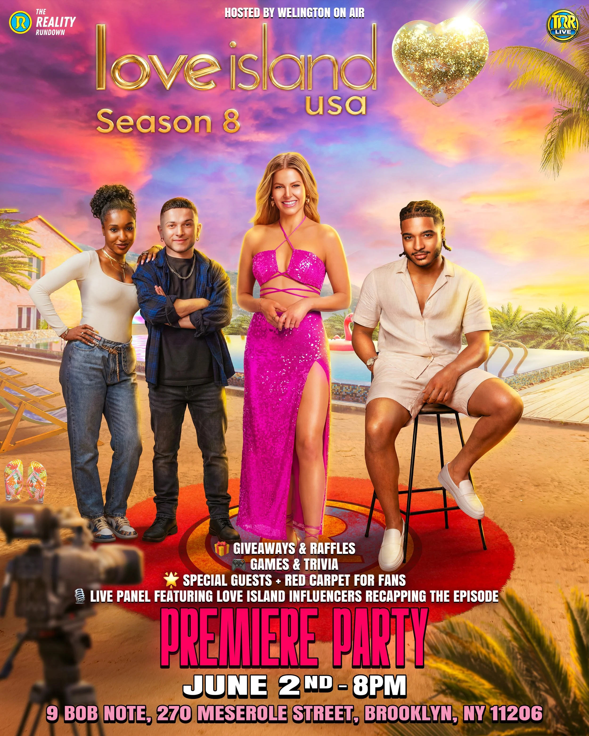 Love Island Viewing Party &amp; Panel
