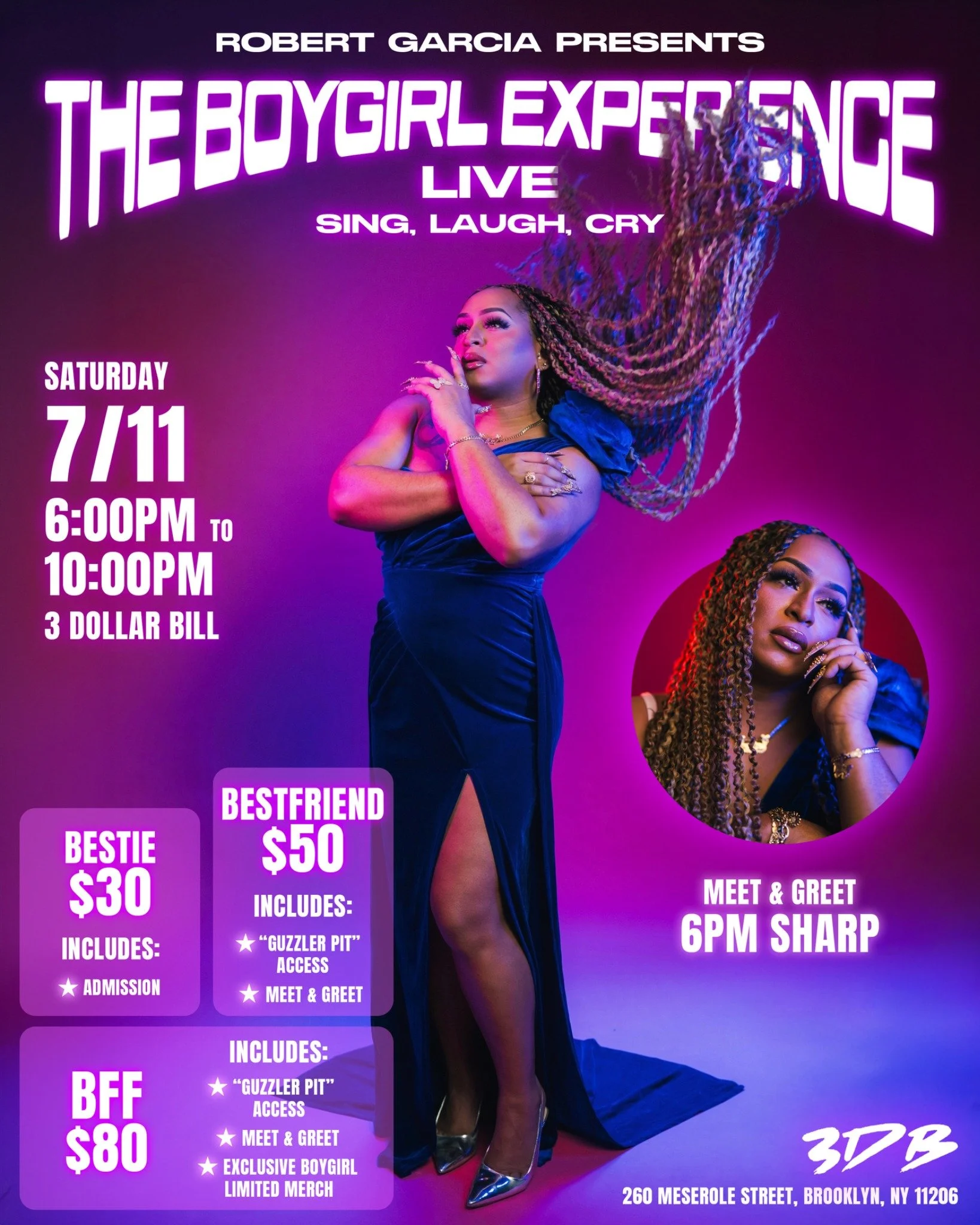 Robert Garcia presents : The BoyGirl Experience LIVE 