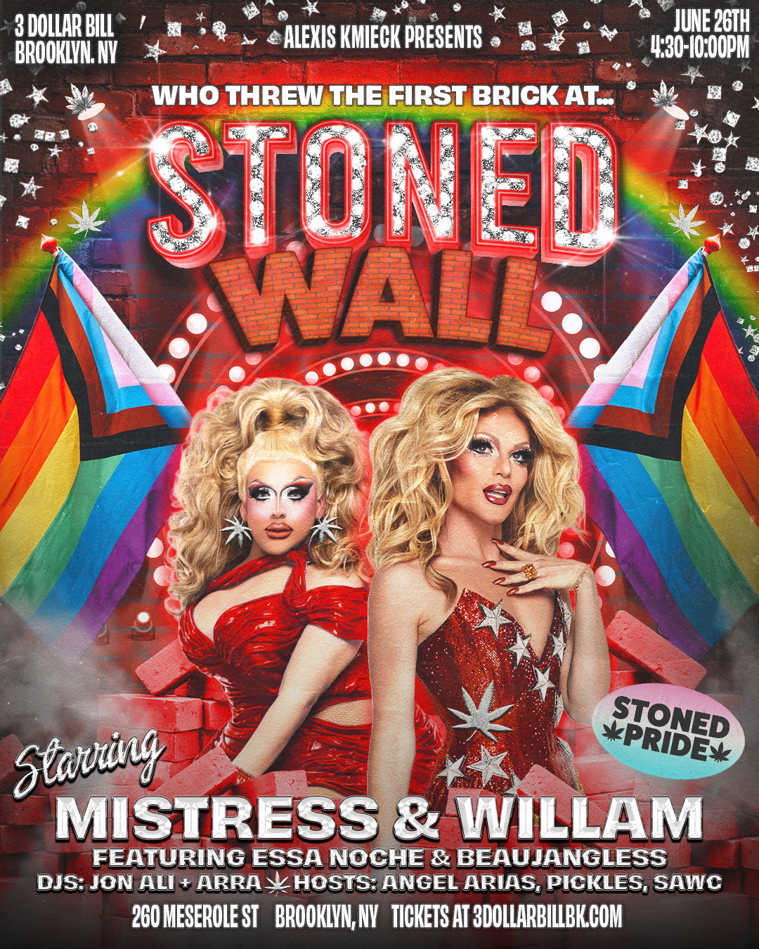 Stoned Pride: First Brick at STONEDWall 