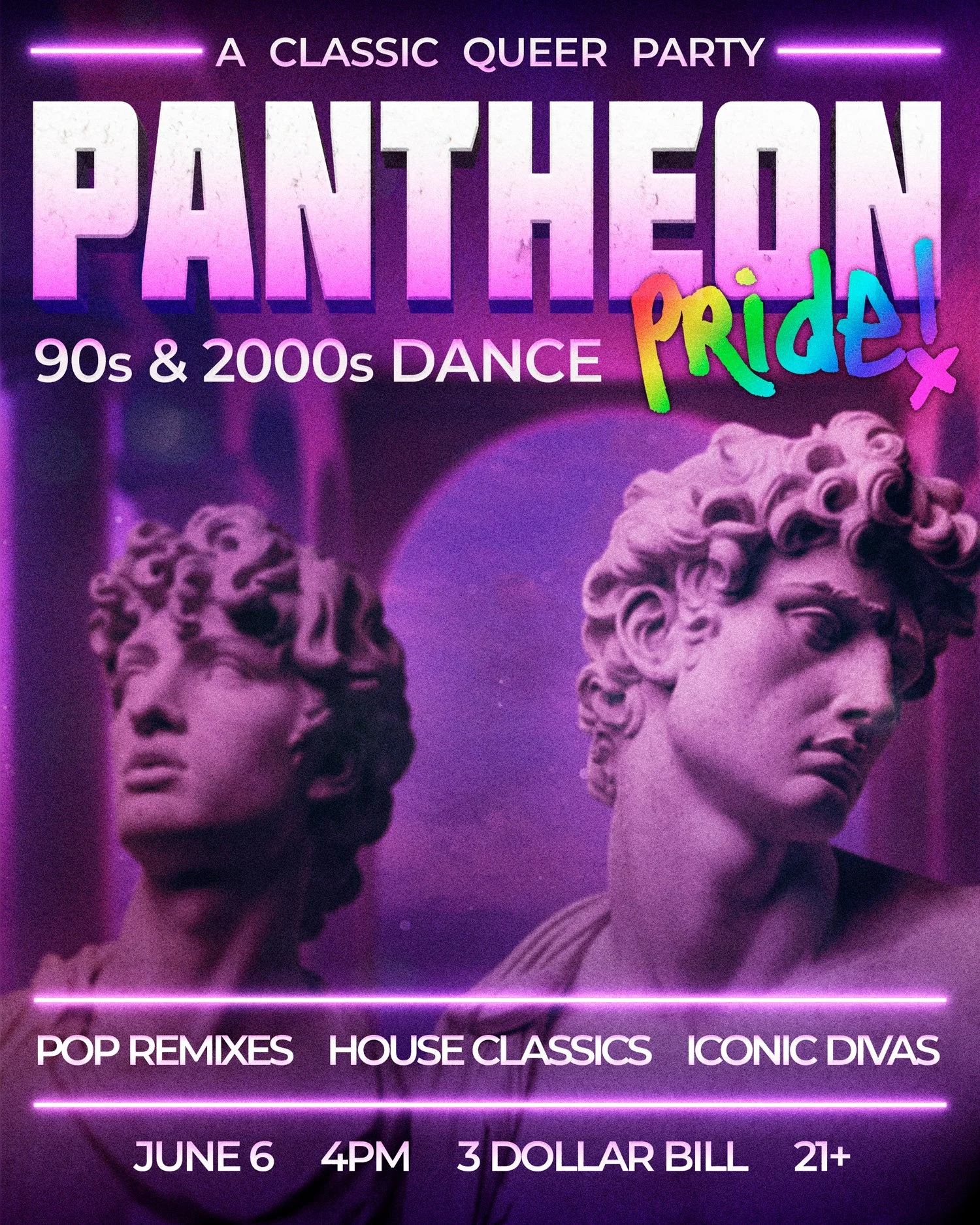 PANTHEON PRIDE: A Classic Queer Dance Party