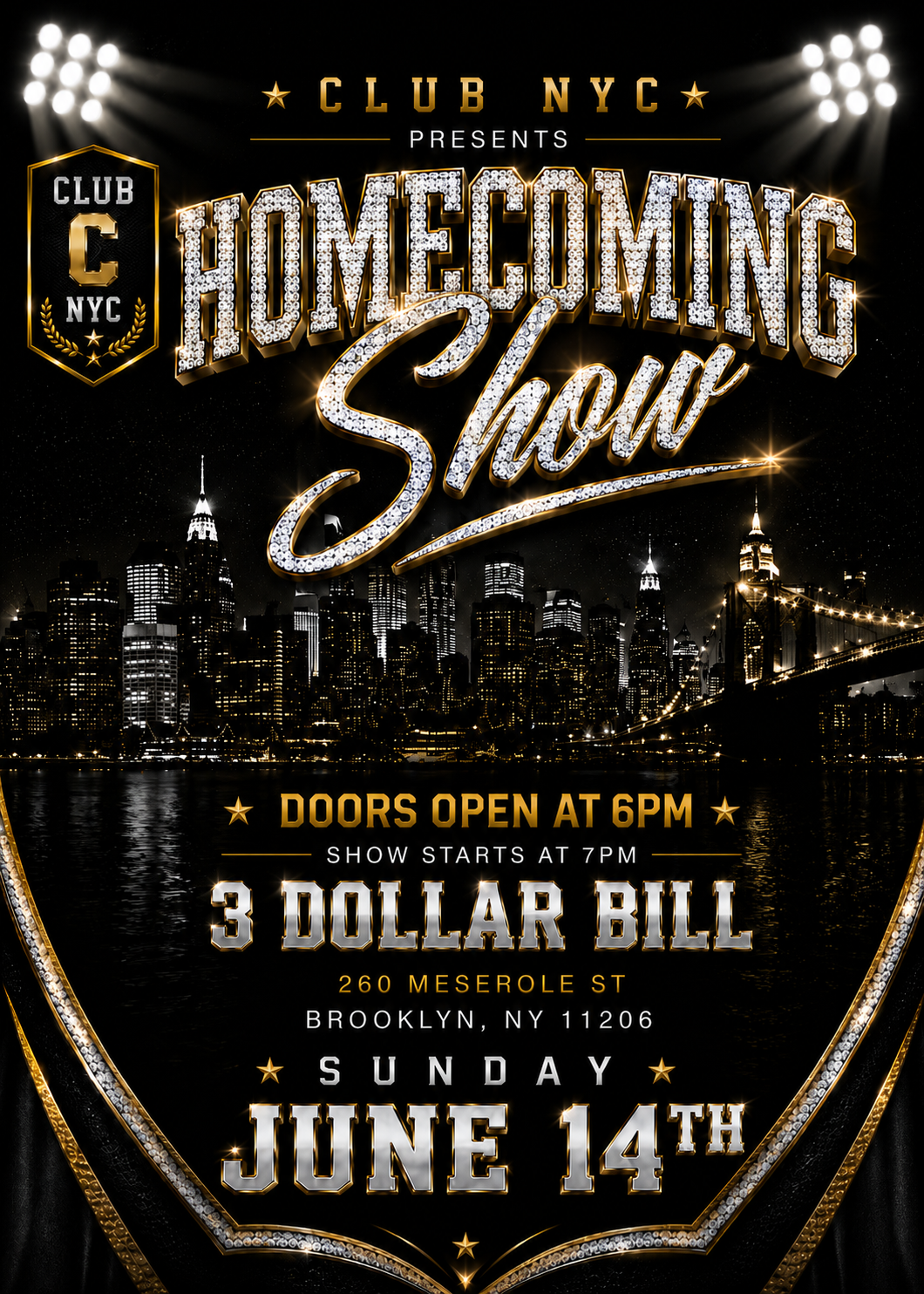 Club NYC Homecoming Show