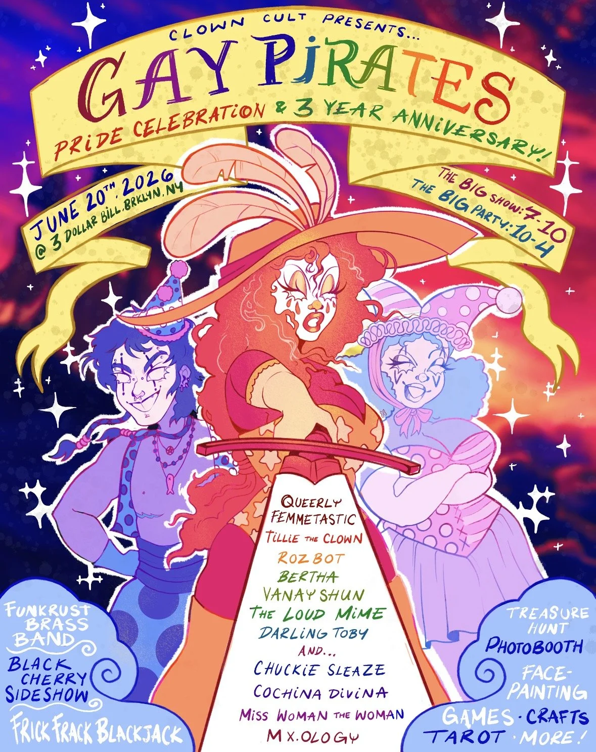 CLOWN CULT: GAY PIRATES