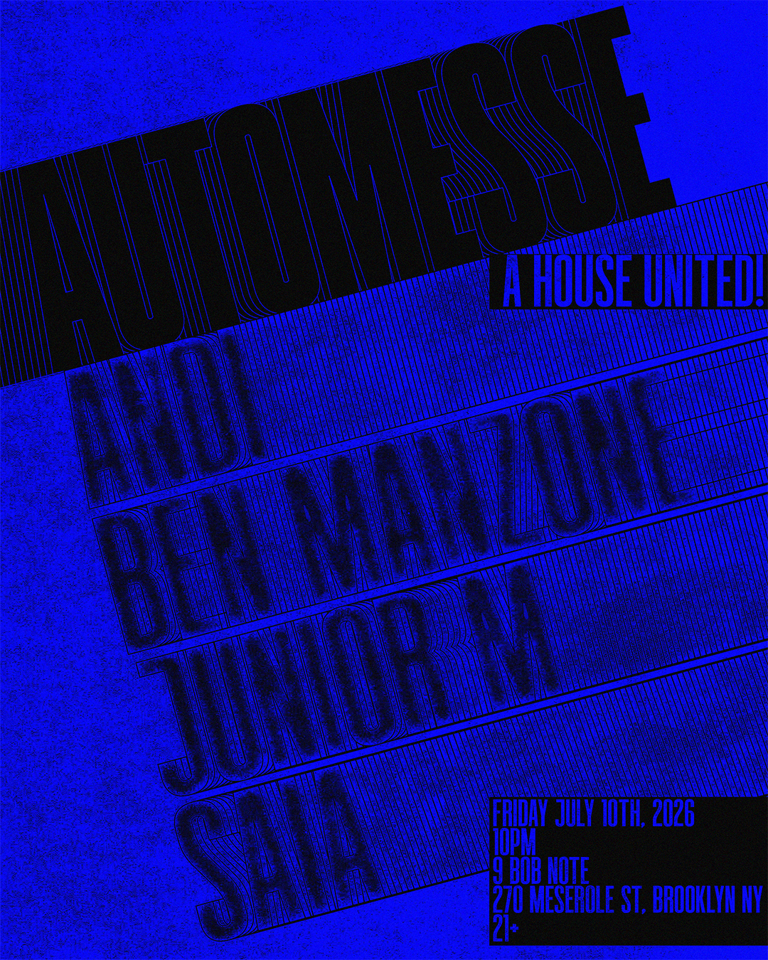 AUTOMESSE VOL.2: A HOUSE UNITED!