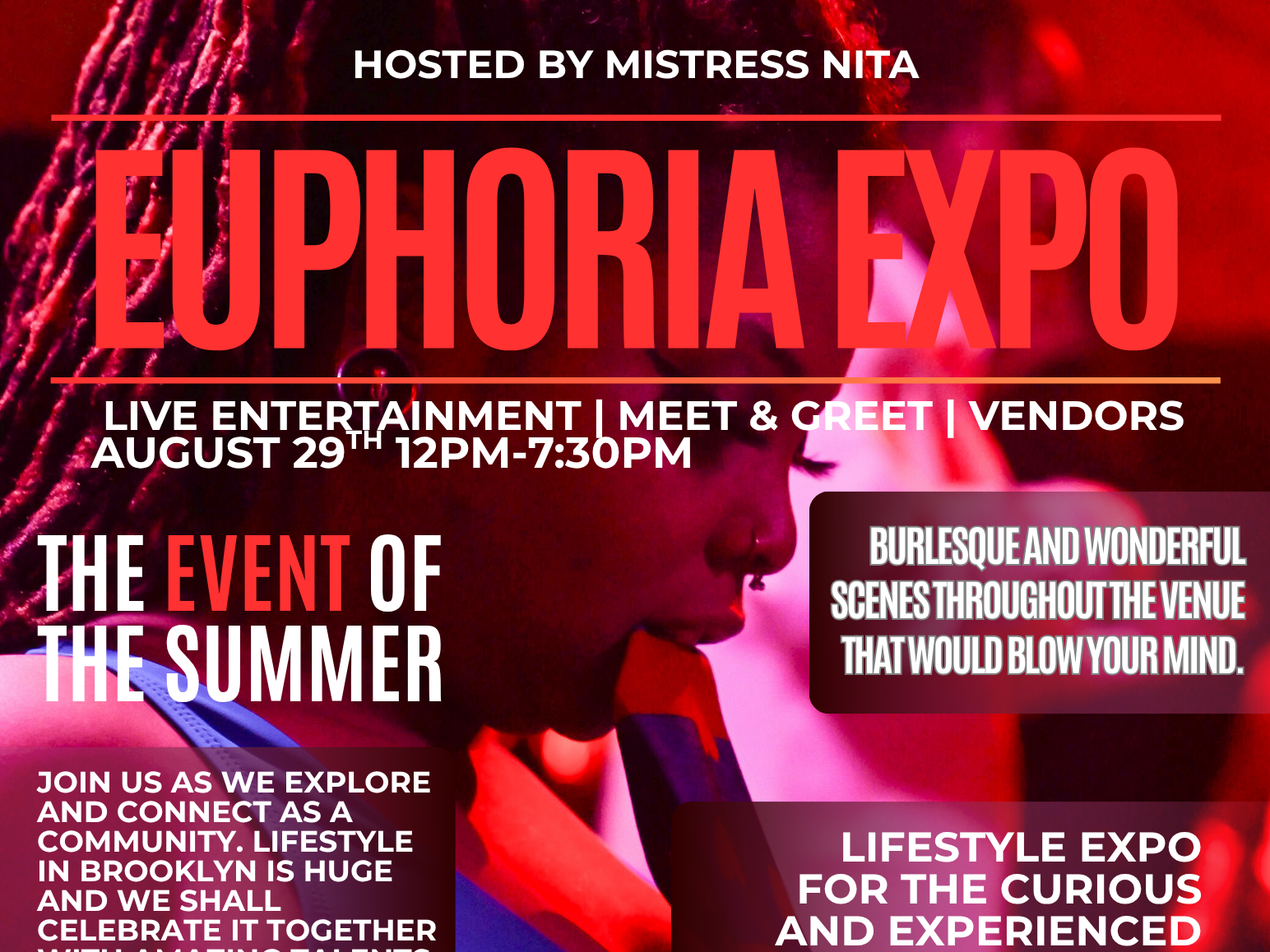 Euphoria Expo hosted by Mistress Nita	